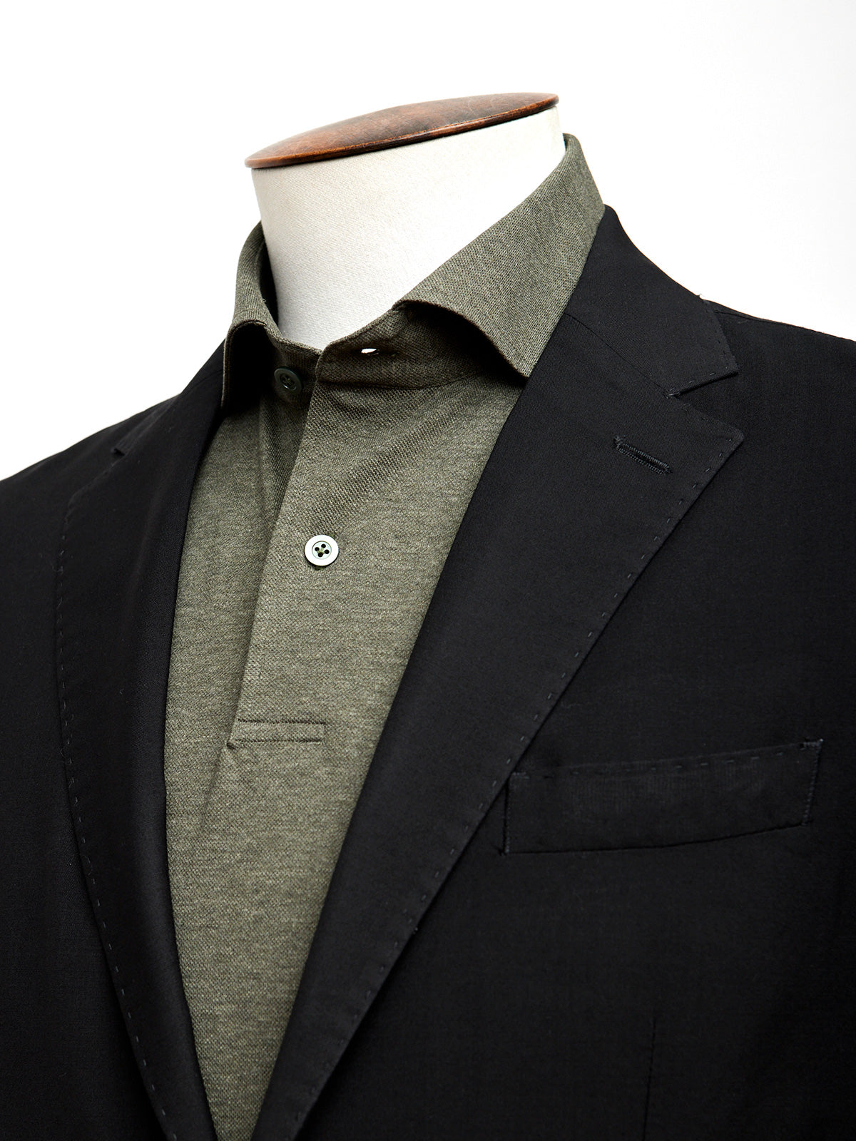 Black Wool Mohair Suit - LUCKY LAST