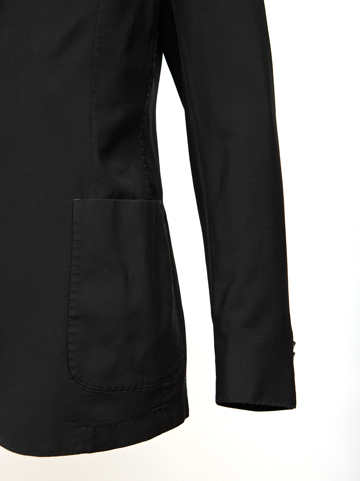 Black Wool Mohair Suit - LUCKY LAST