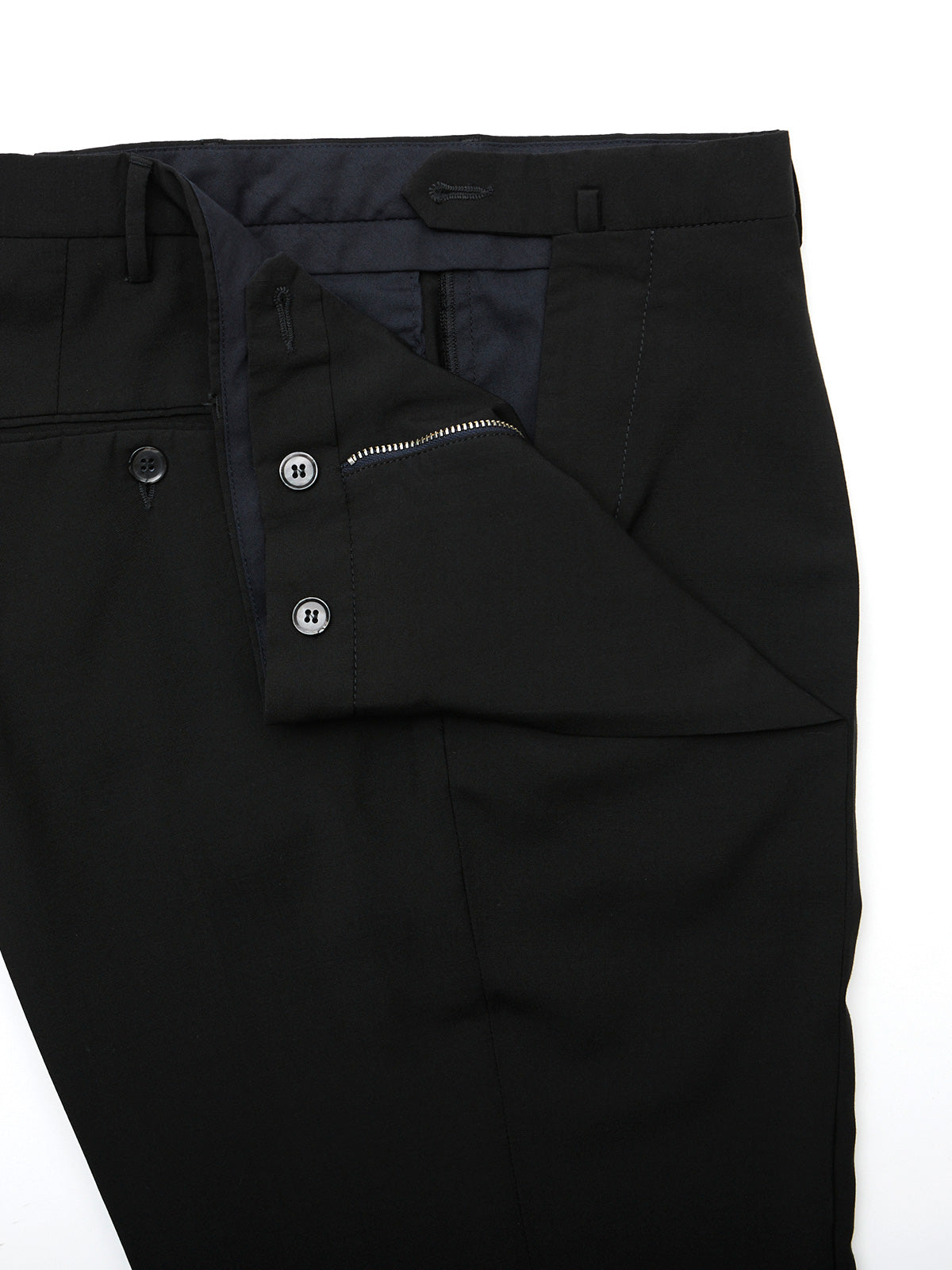 Black Wool Mohair Suit - LUCKY LAST