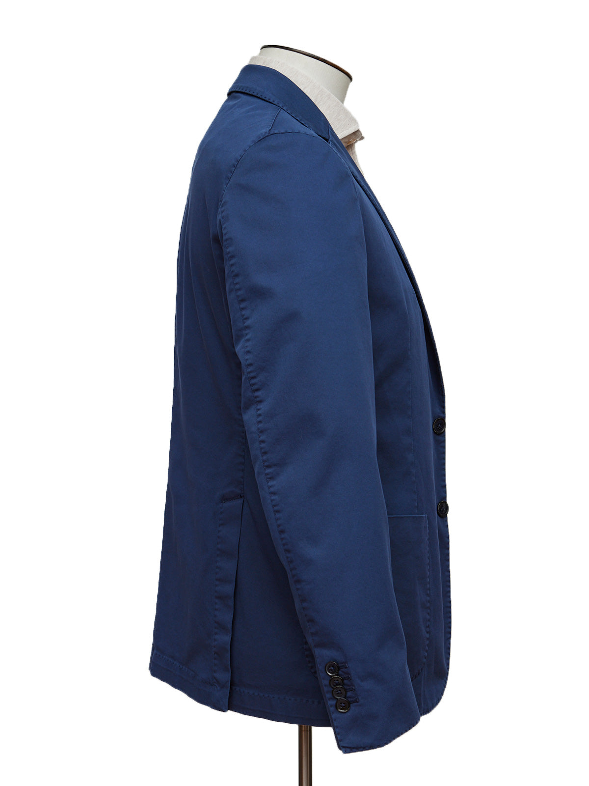 Navy Washed Cotton Suit - LUCKY LAST