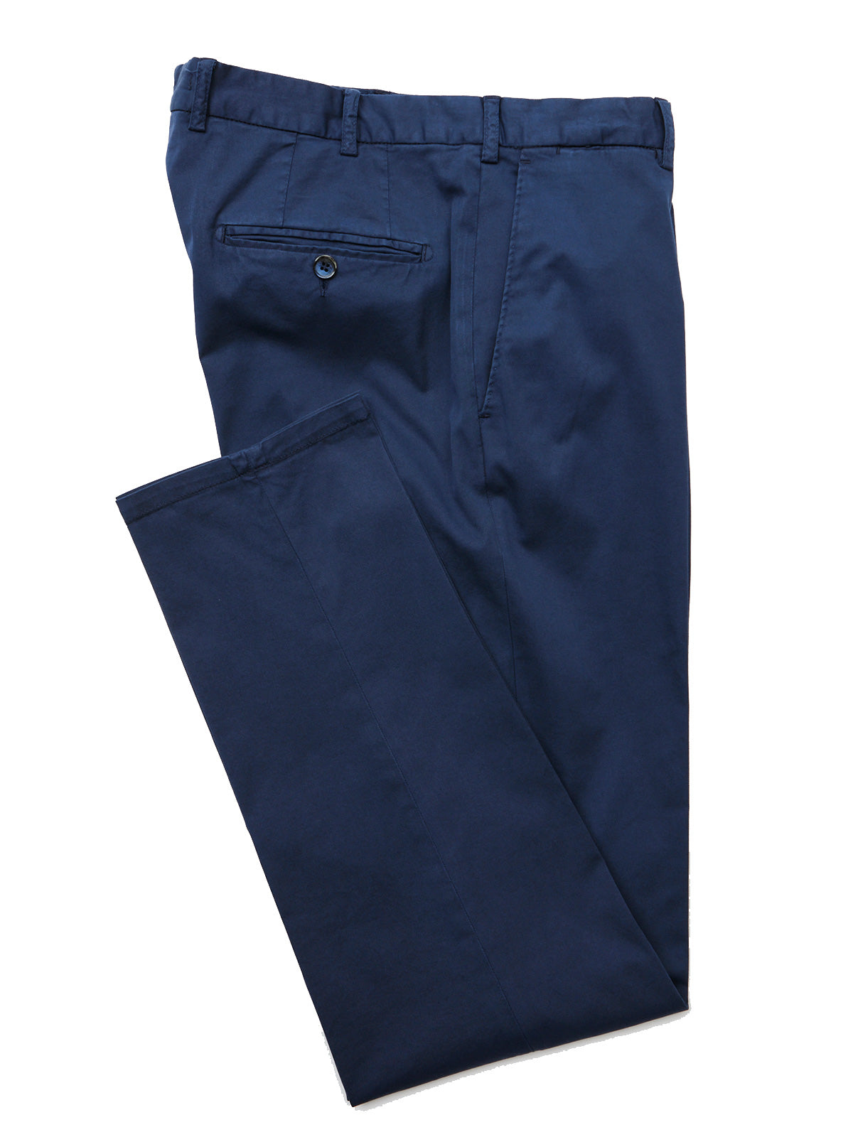 Navy Washed Cotton Suit - LUCKY LAST