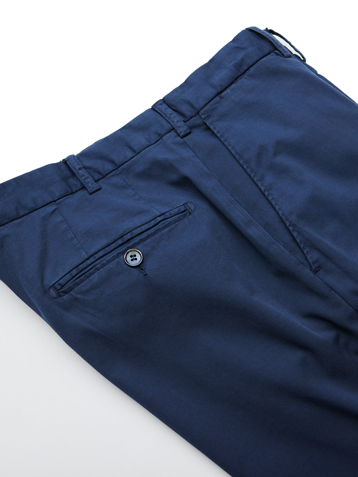 Navy Washed Cotton Suit - LUCKY LAST