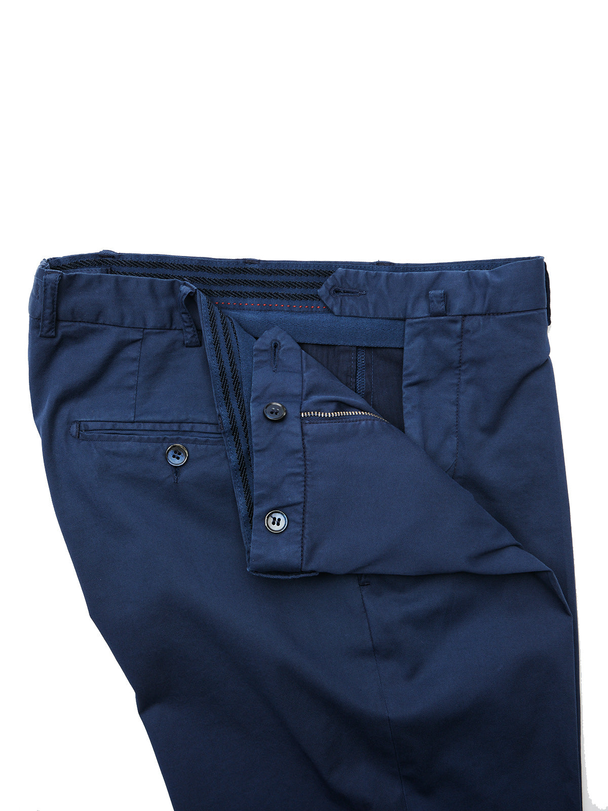 Navy Washed Cotton Suit - LUCKY LAST