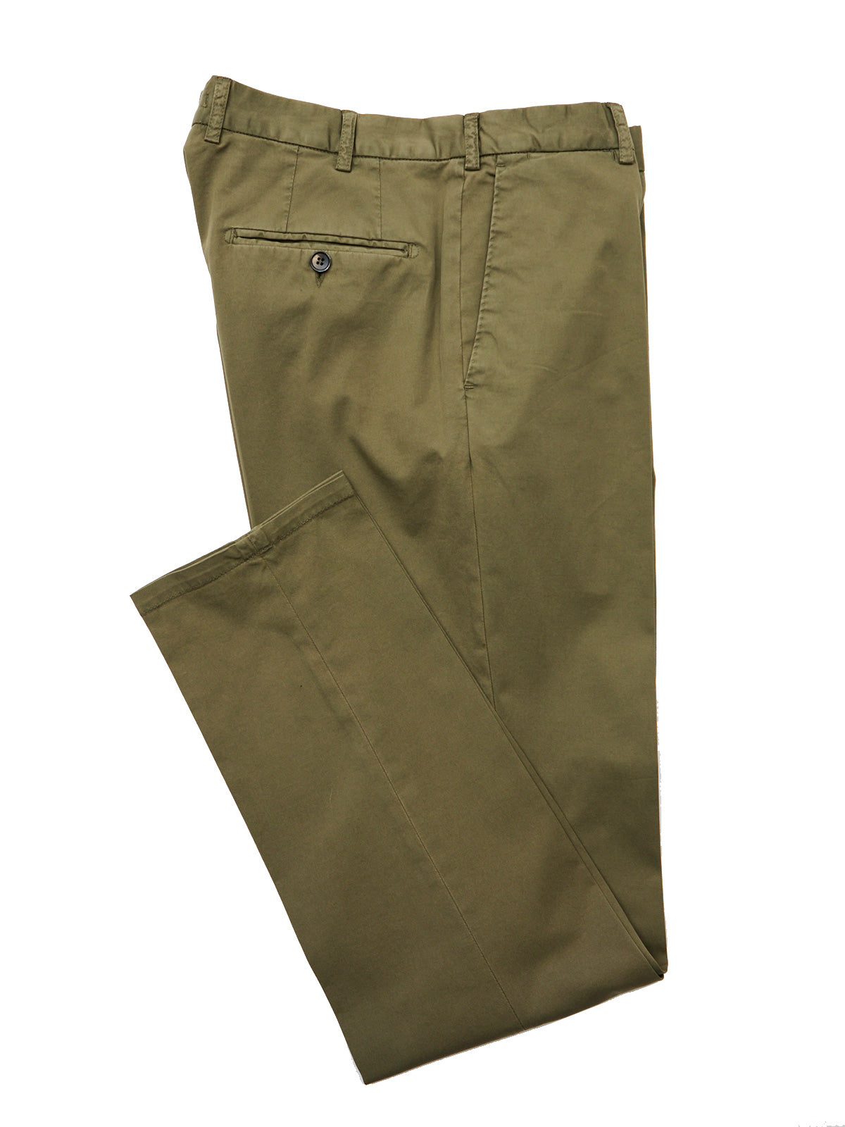 Olive Washed Cotton Suit - LUCKY LAST