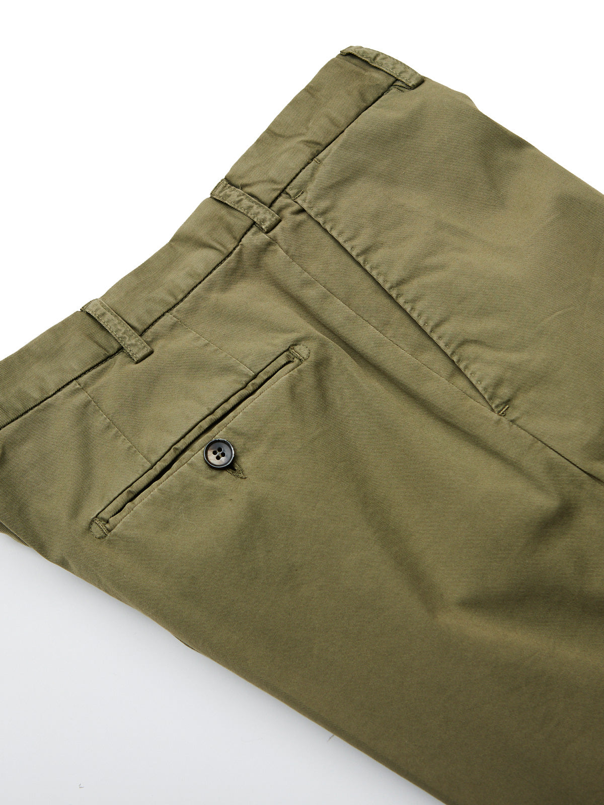 Olive Washed Cotton Suit - LUCKY LAST