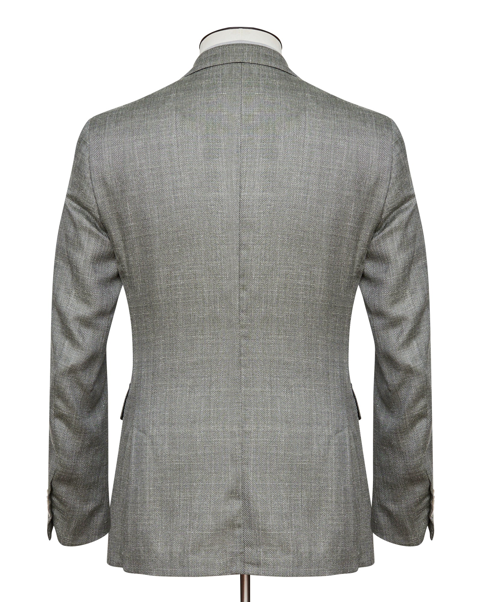 Medici Herringbone Blazer - Green LUCKY LAST