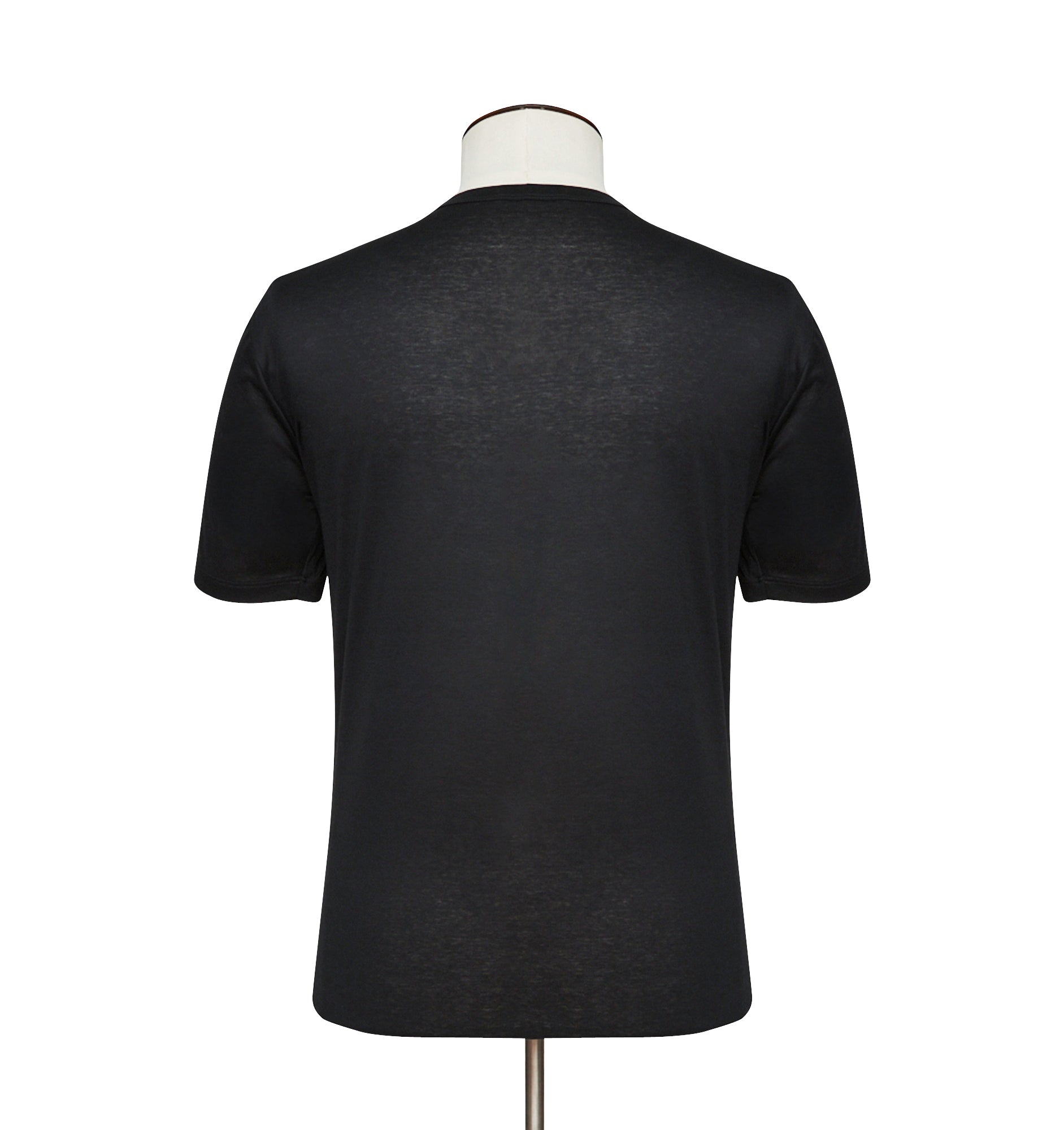 Bresciani Fitted Cotton Tee - Black