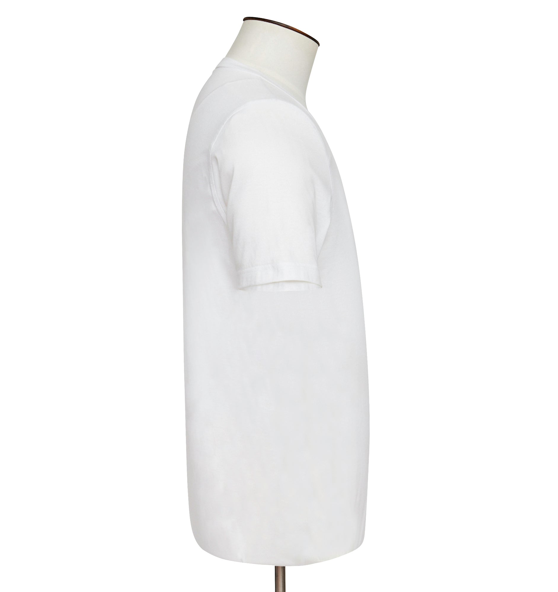 Bresciani Fitted Cotton Tee - White