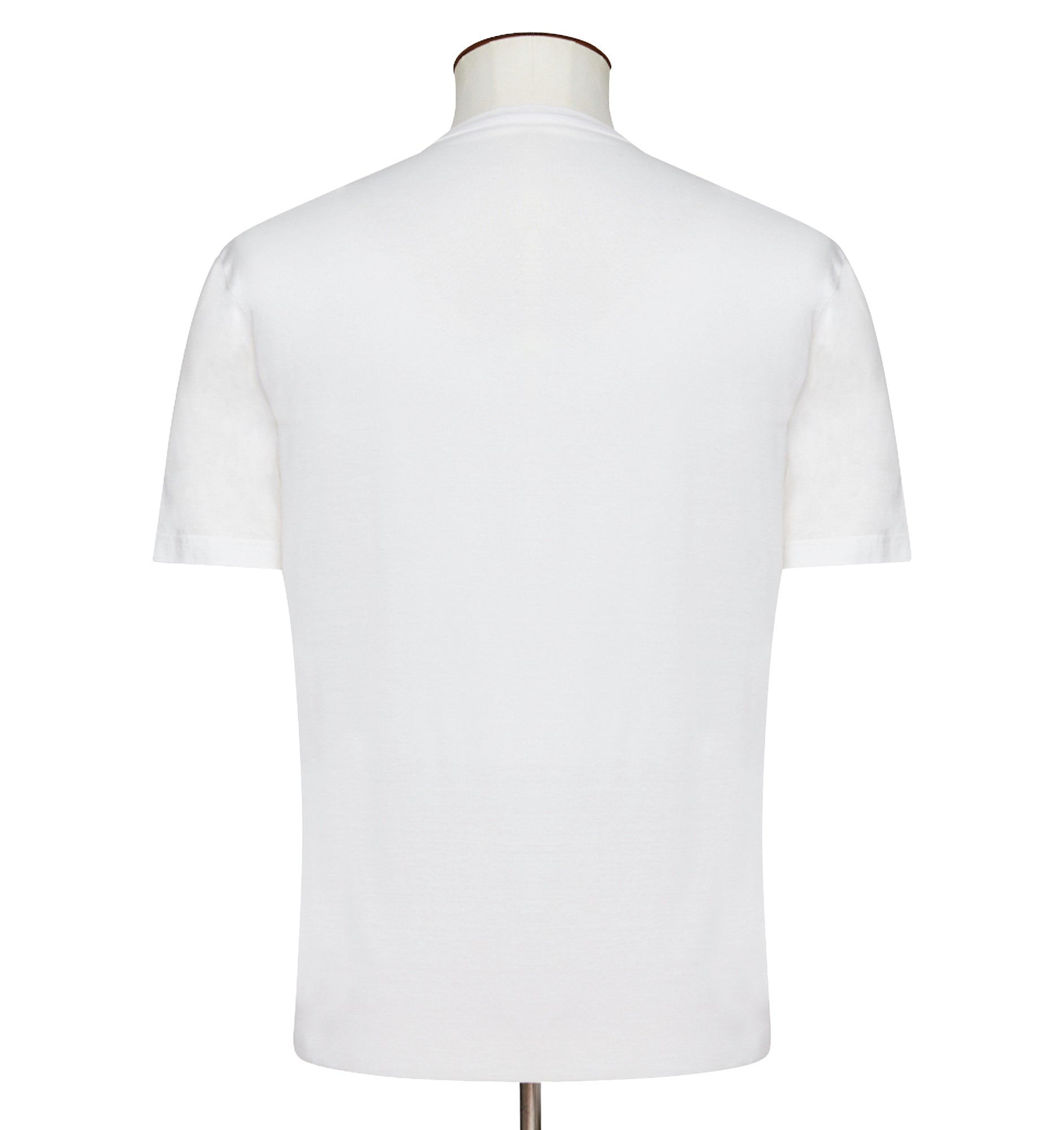 Bresciani Fitted Cotton Tee - White