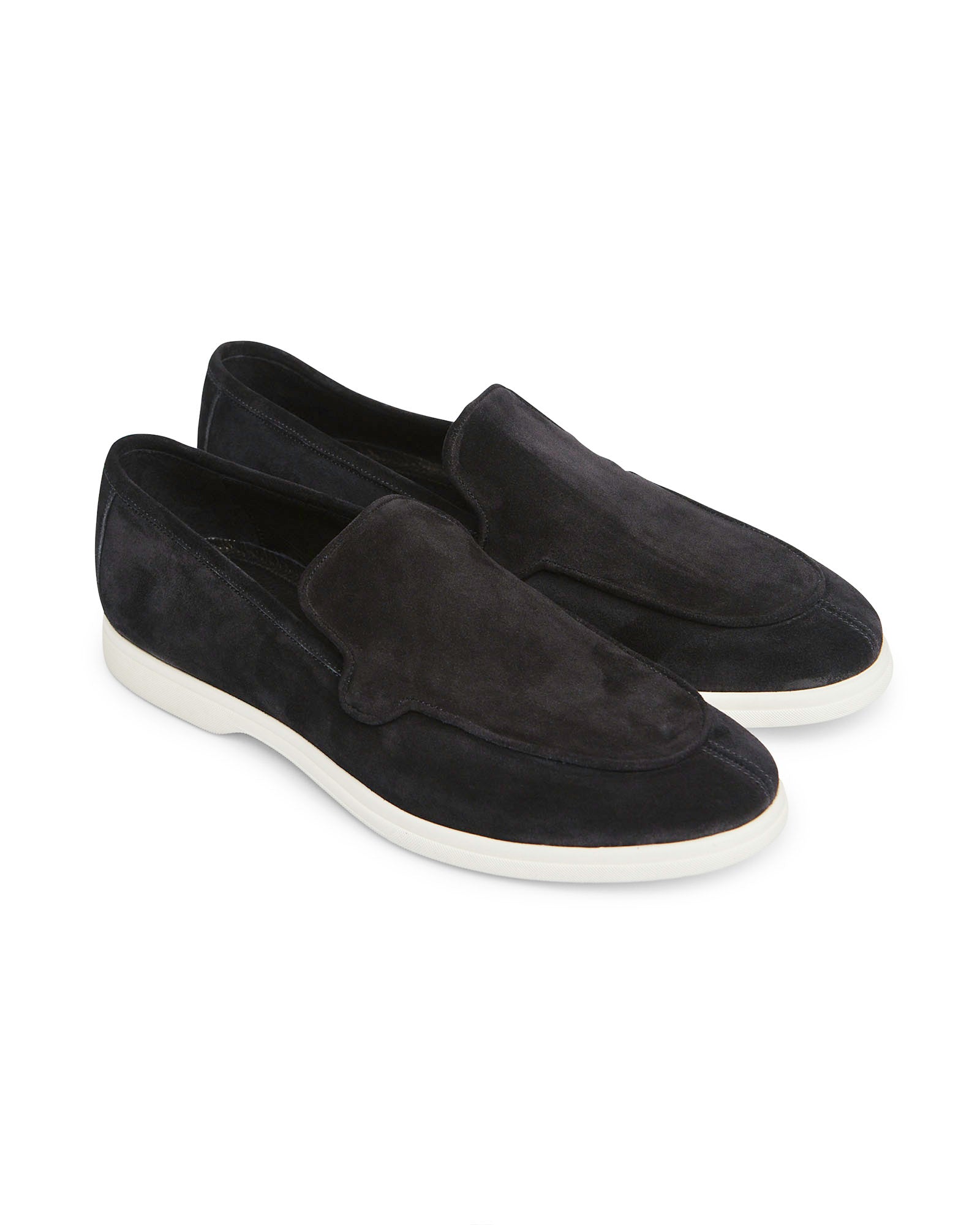 Suede City Loafer - Black
