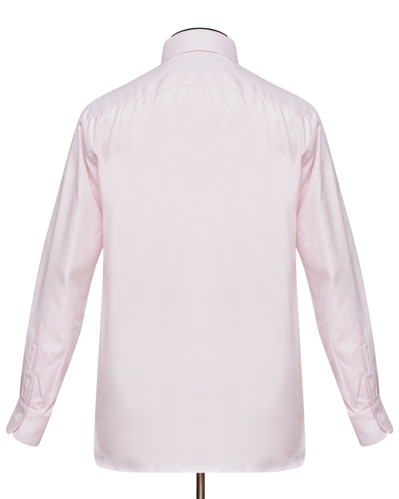 Cutaway Collar Shirt - Light Pink Dobby
