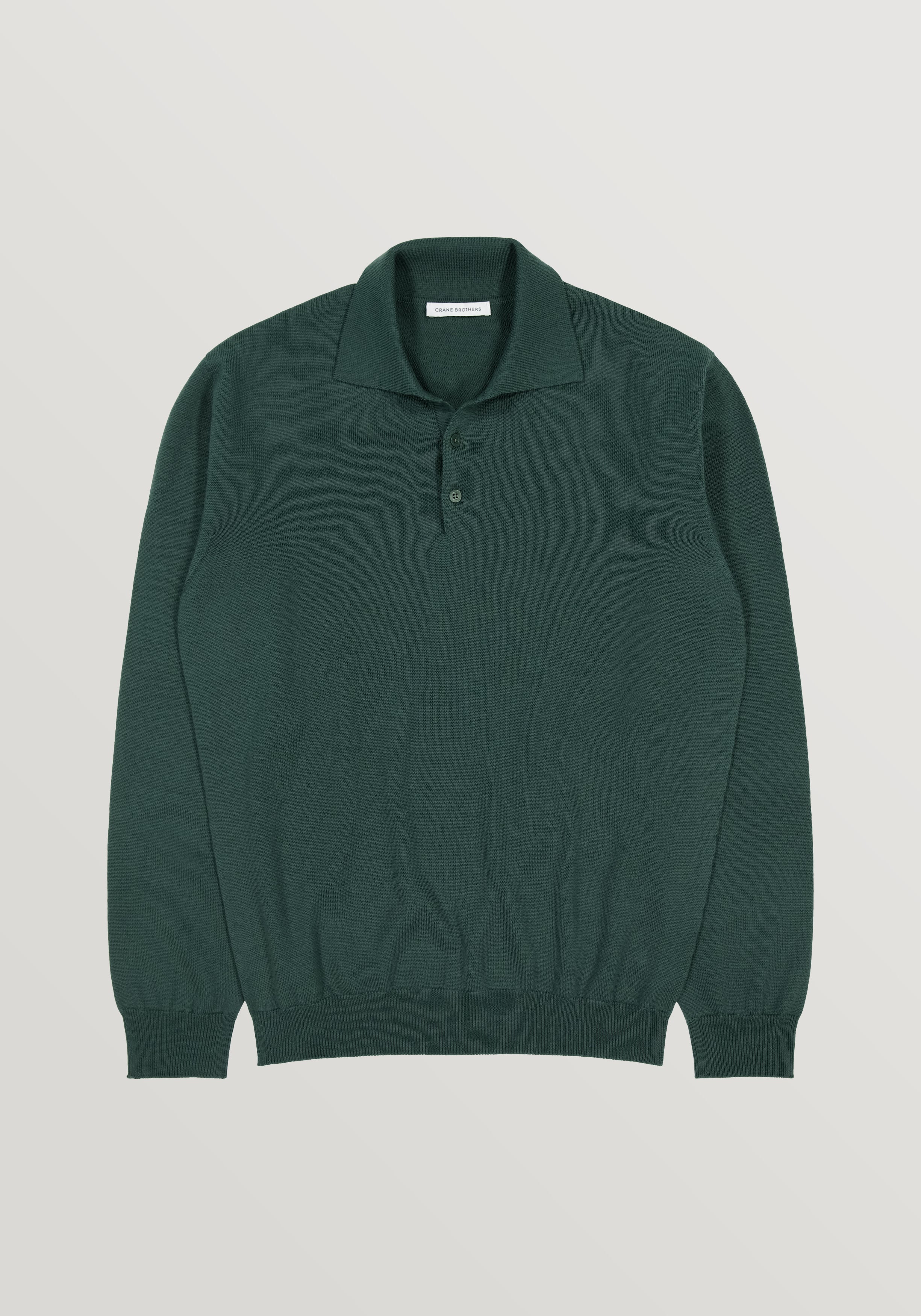 2 Ply Merino Polo - Sage