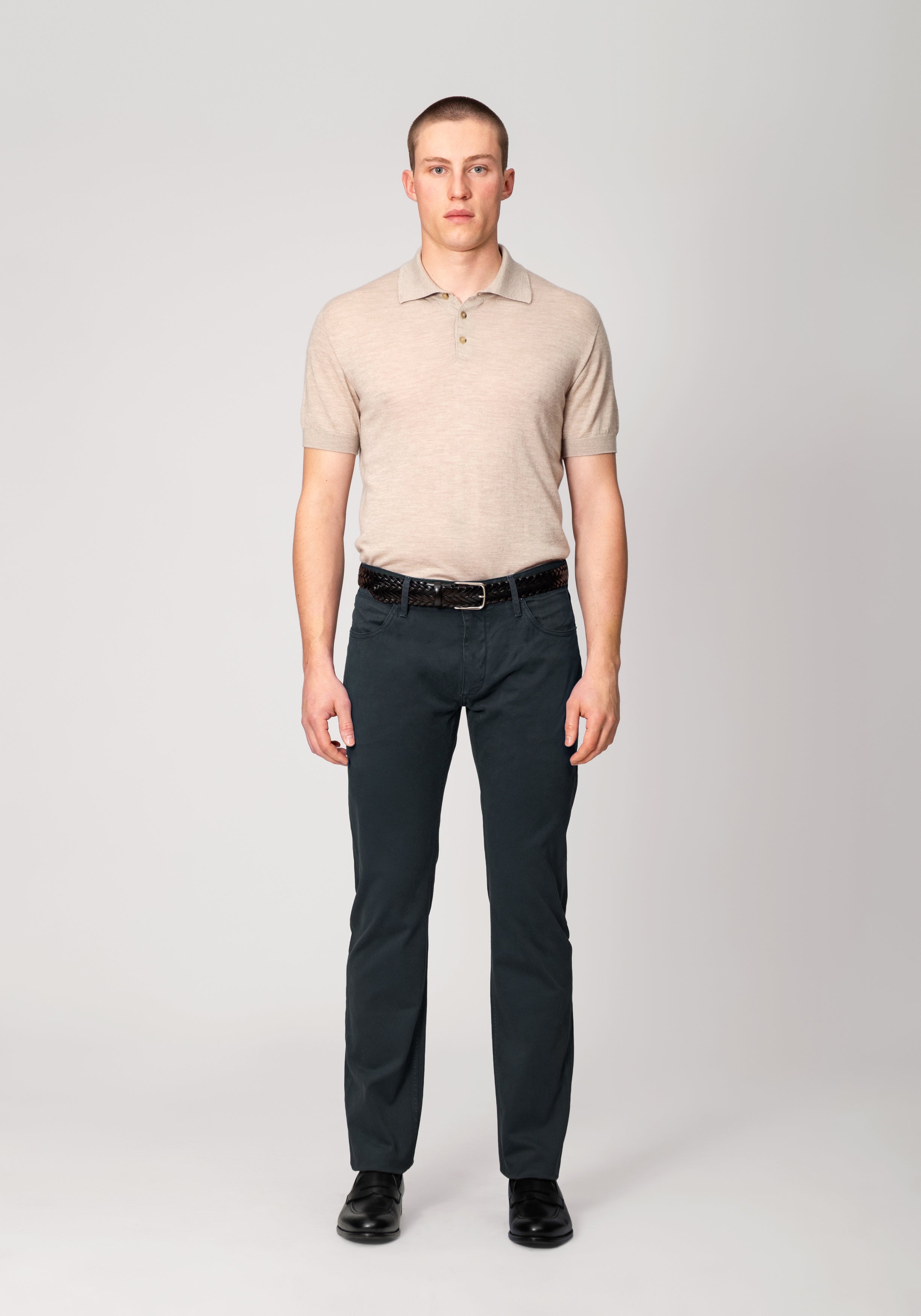 Broken Twill Chino - Navy LUCKY LAST