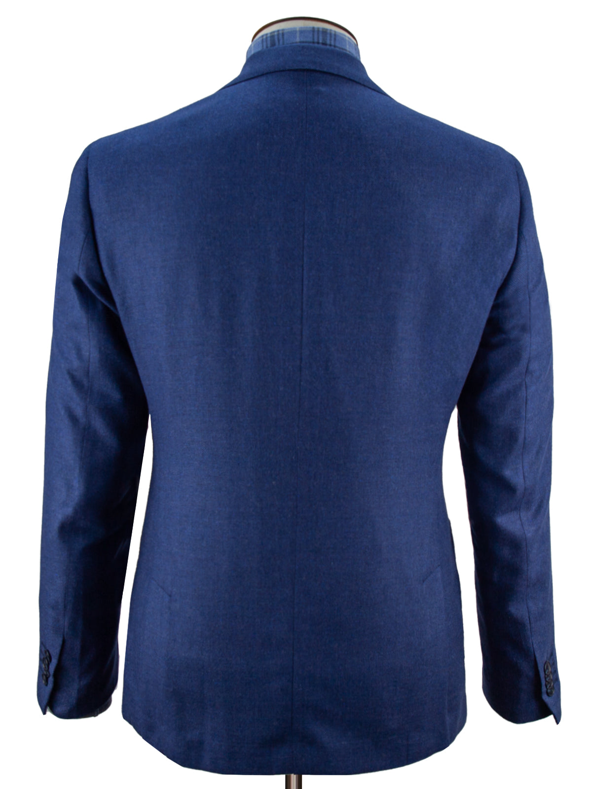 Adria Blazer Silk & Wool Basketweave - Indigo