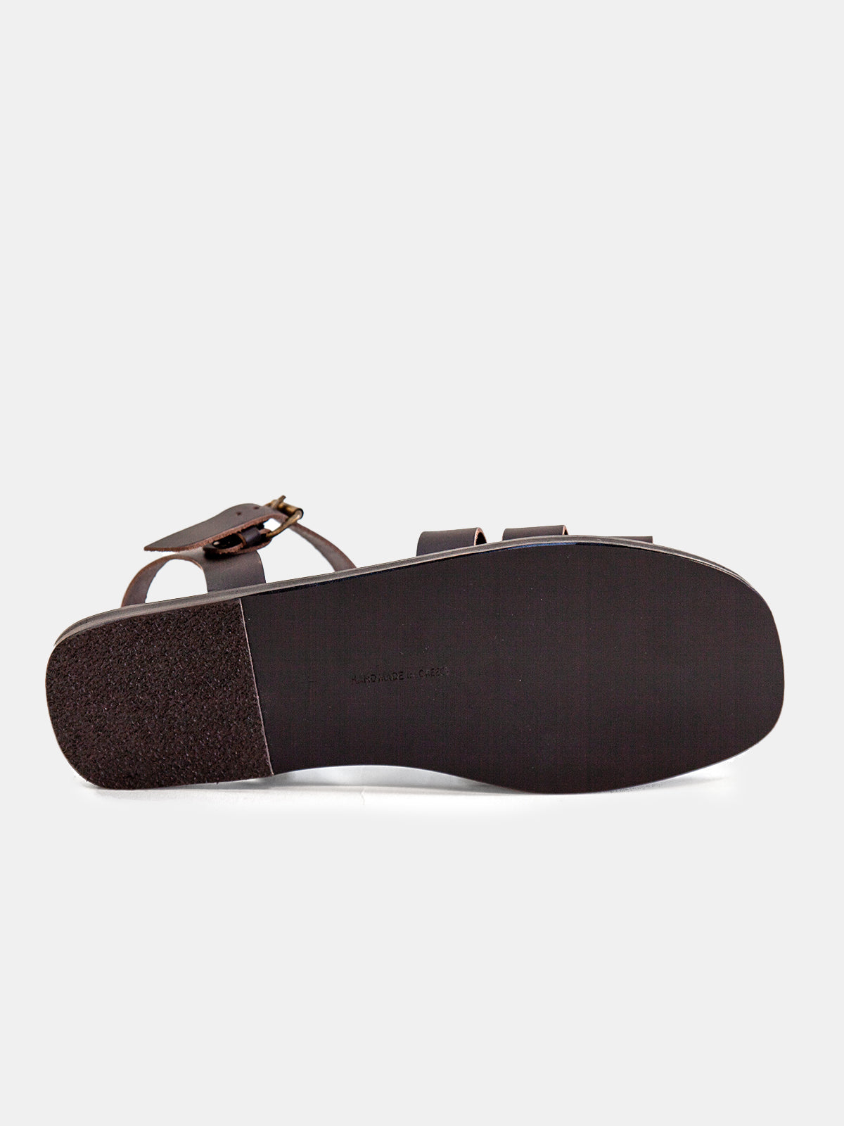 Ancient Greek Sandals Ektoras Leather Sandal - Brown