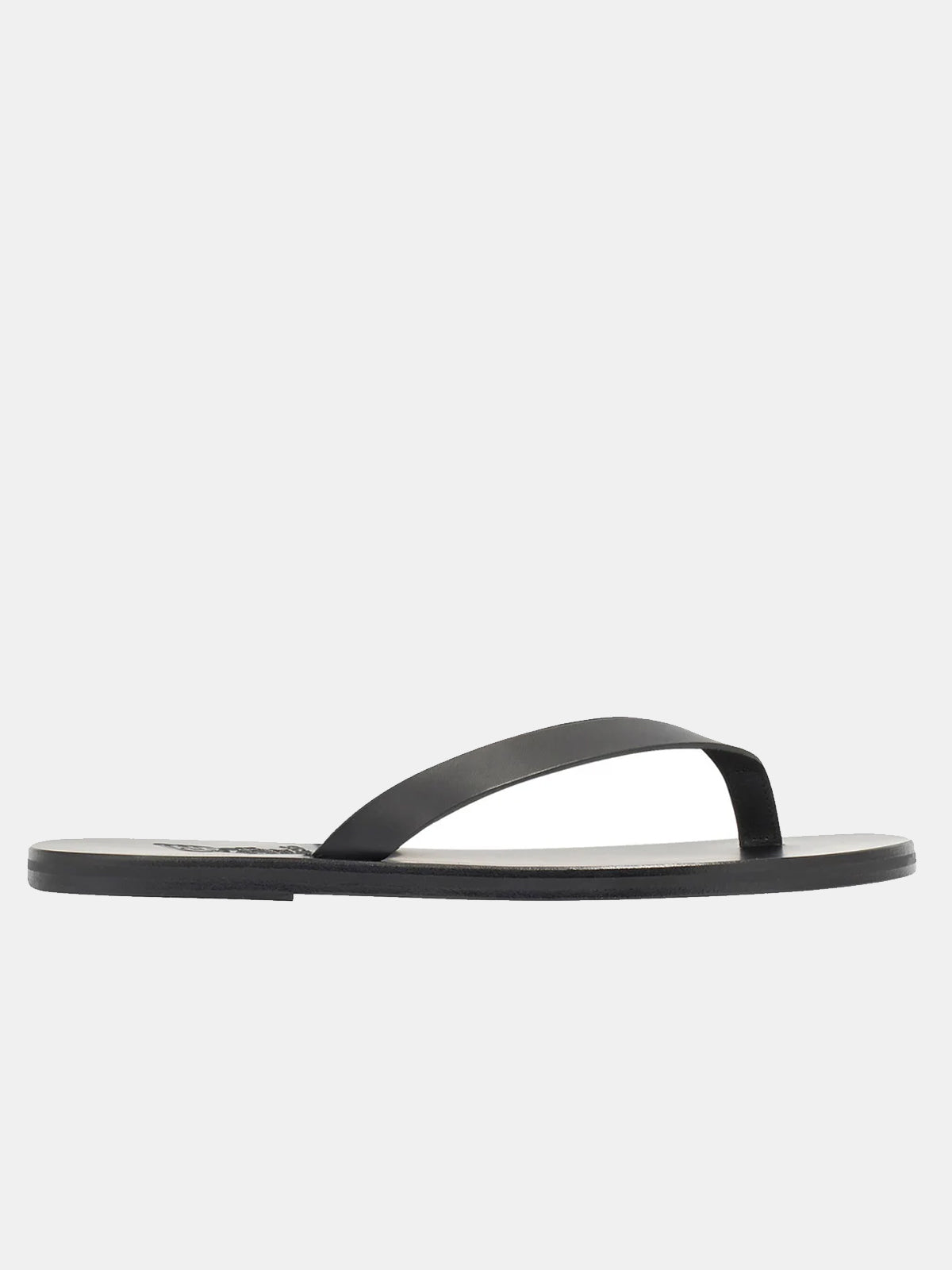 Ancient Greek Sandals Solon Leather Sandal - Black