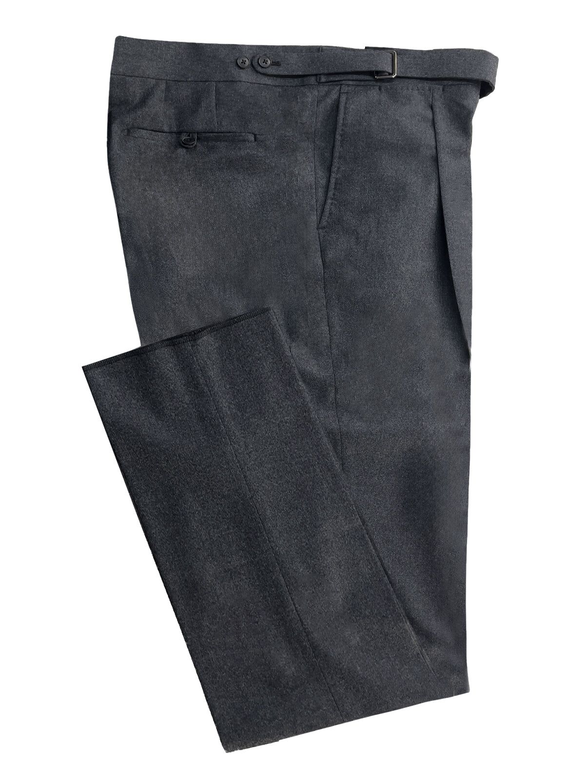 Flannel Gurkha Trouser - Anthracite