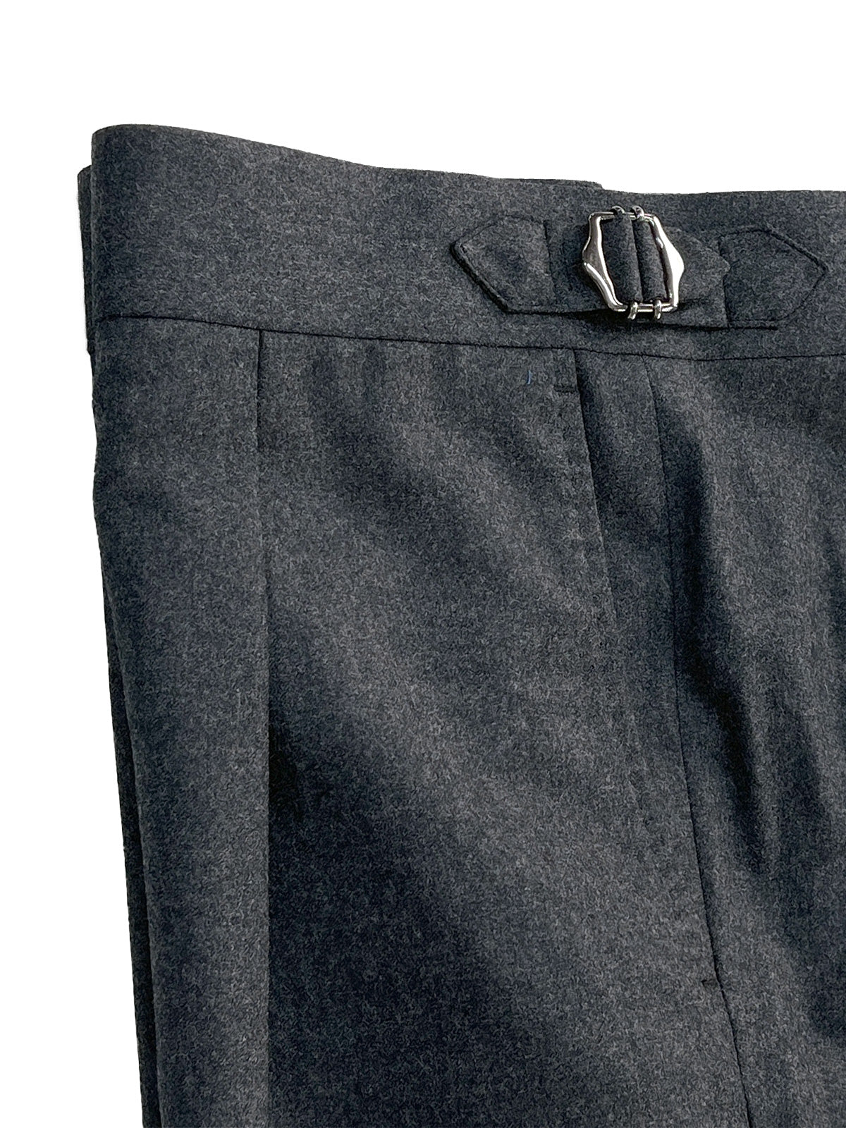 Flannel Gurkha Trouser - Anthracite