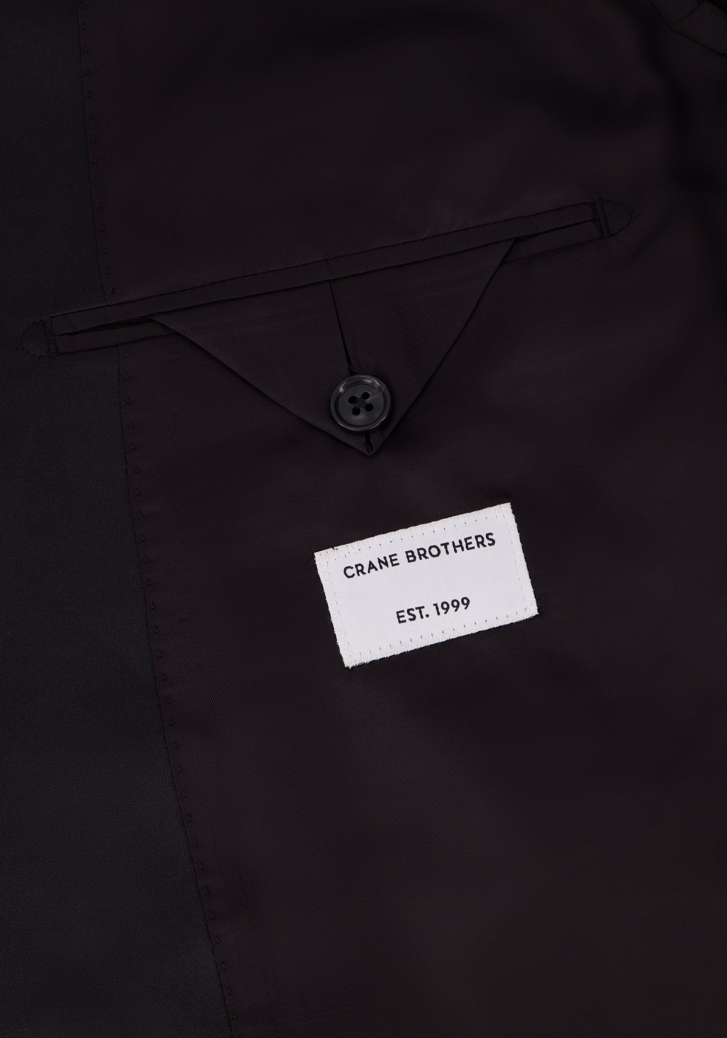 Arlington Wide Shawl Collar Tuxedo - Black