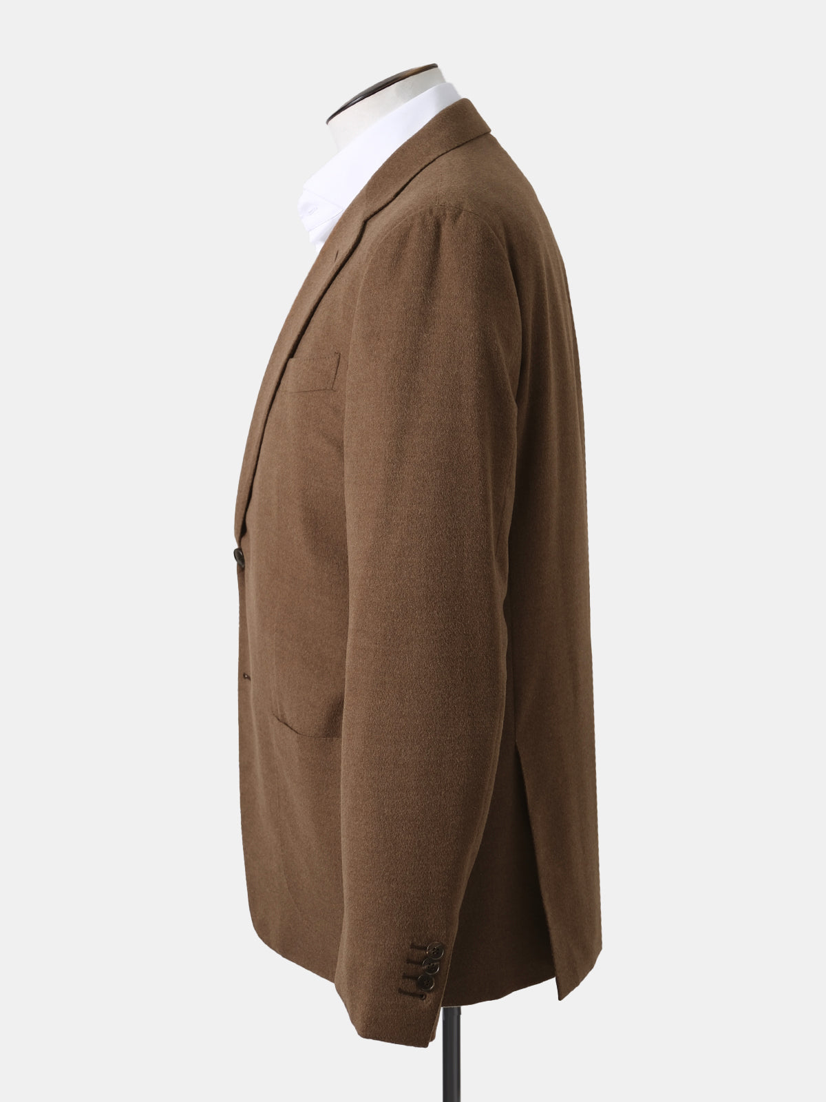 Tobacco Capolavoro Wool Blazer - LUCKY LAST