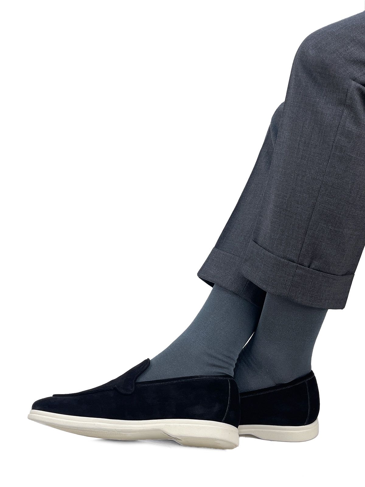 Suede City Loafer - Black