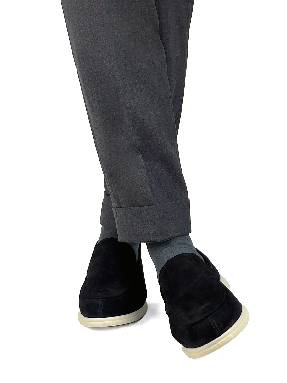 Suede City Loafer - Black