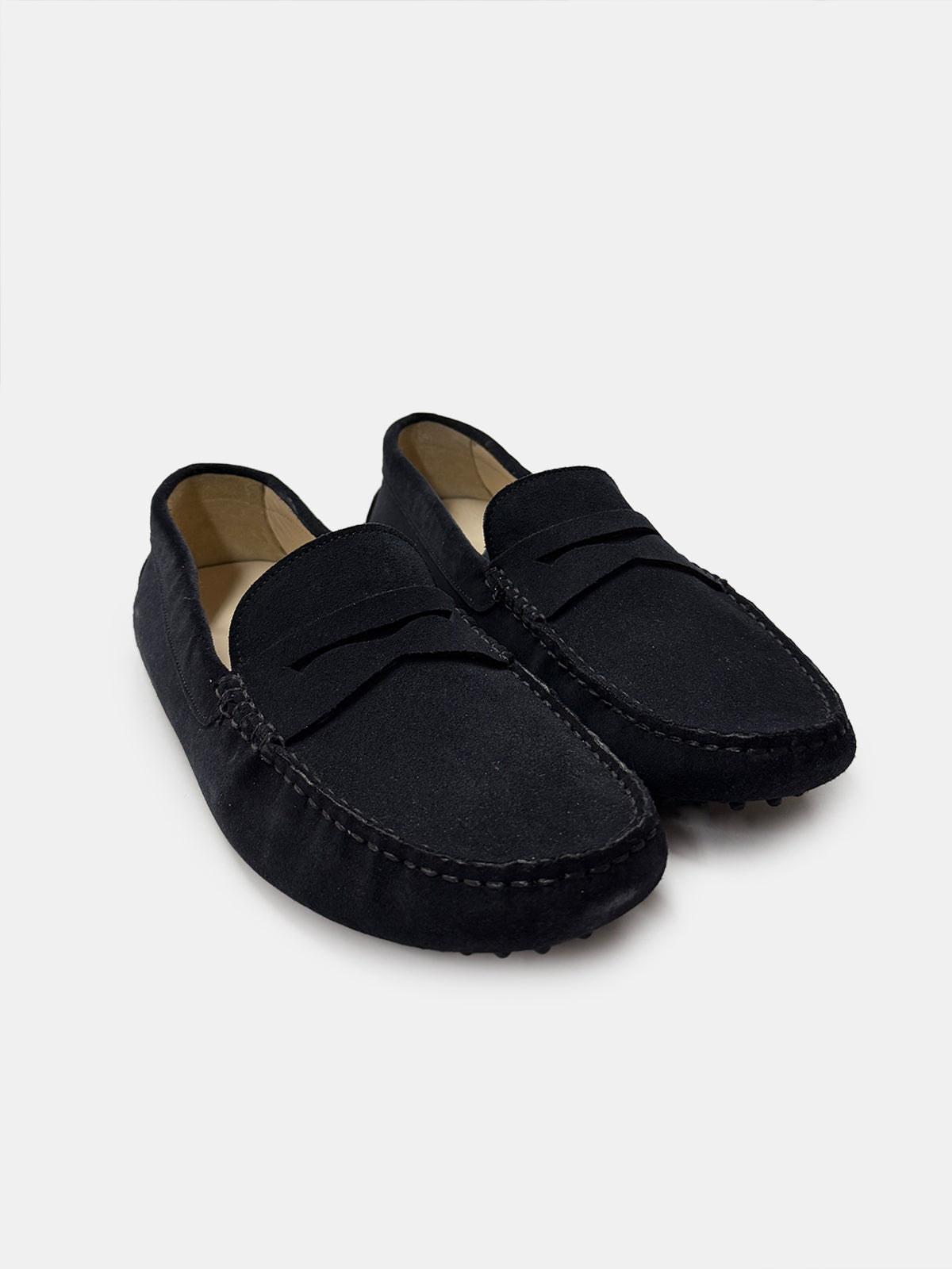 Black Suede Driving Shoe - Sample