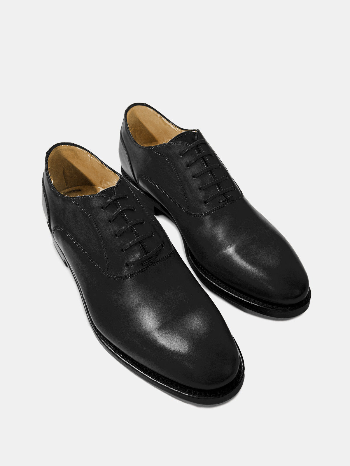 Oxford Plain Tip Lace-up Shoe SAMPLE - Black
