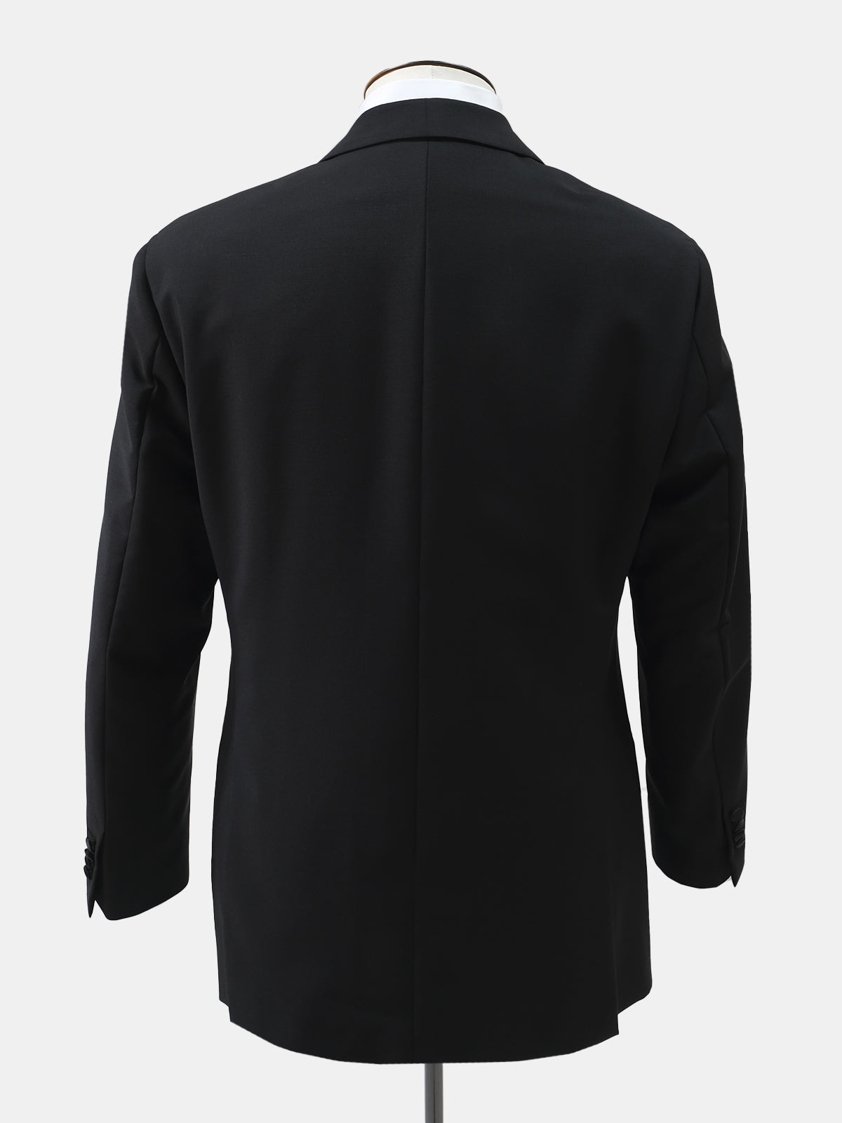 Black Wool Shawl Lapel Regular Fit Jacket Production Sample - LUCKY LAST