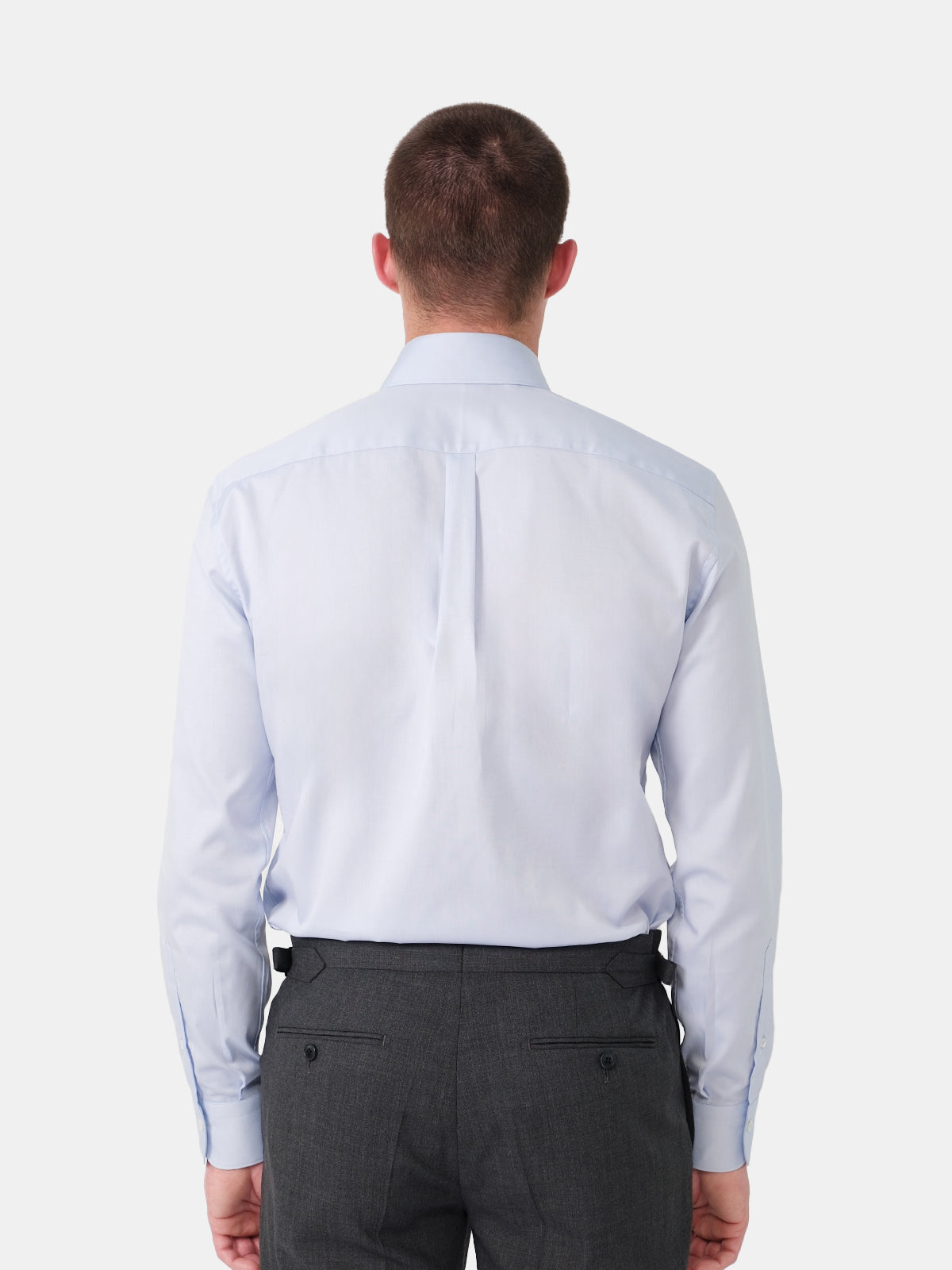 Lightweight Oxford Button Down Shirt - Light Blue