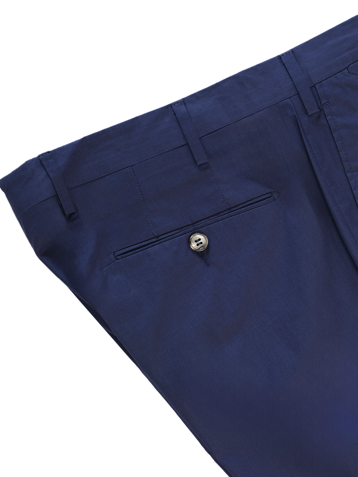 Orta Trouser - Berry Blue Cotton Stretch