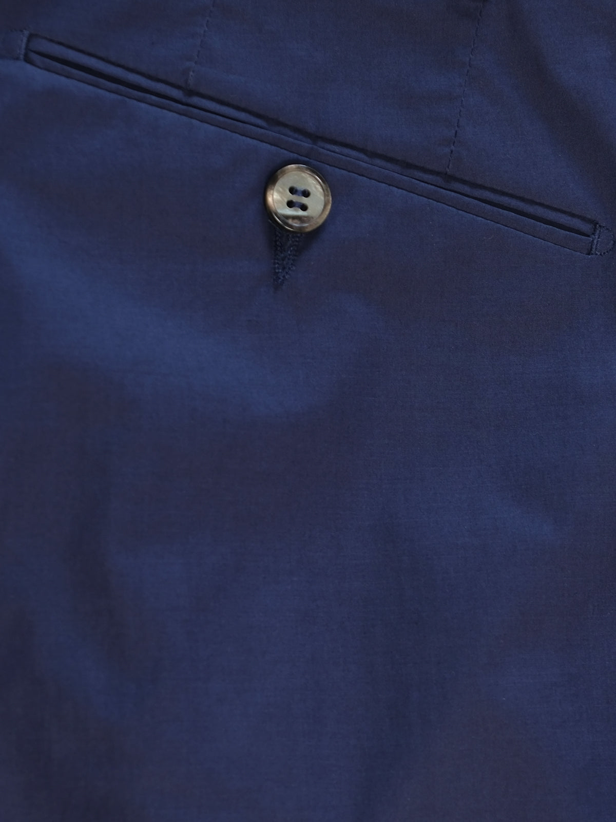 Orta Trouser - Berry Blue Cotton Stretch