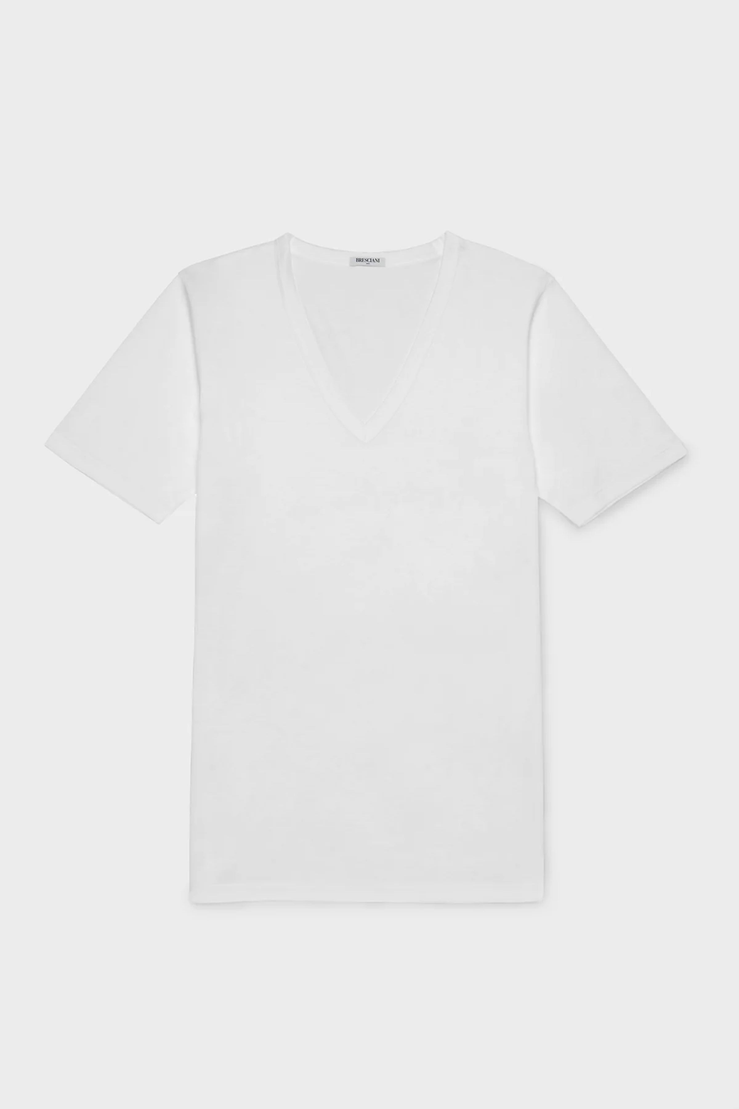 Bresciani V-Neck T-Shirt - White