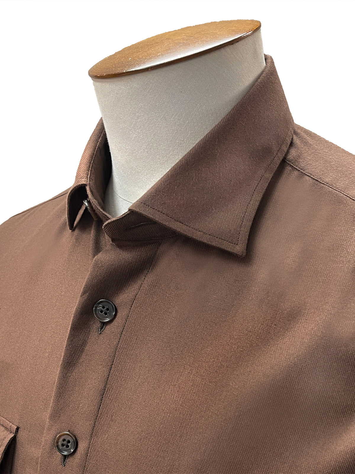 Double Pocket Overshirt - Umber LUCKY LAST