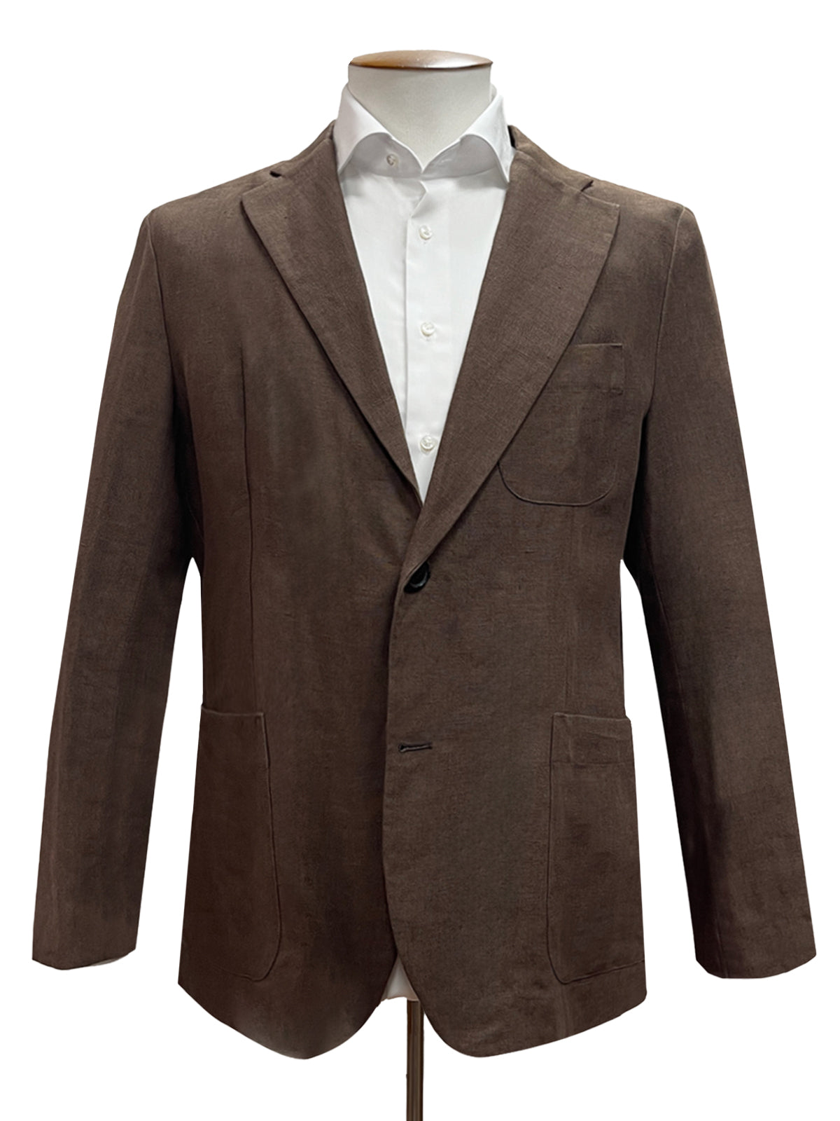 Cocoa Leggero Linen Jacket - LUCKY LAST