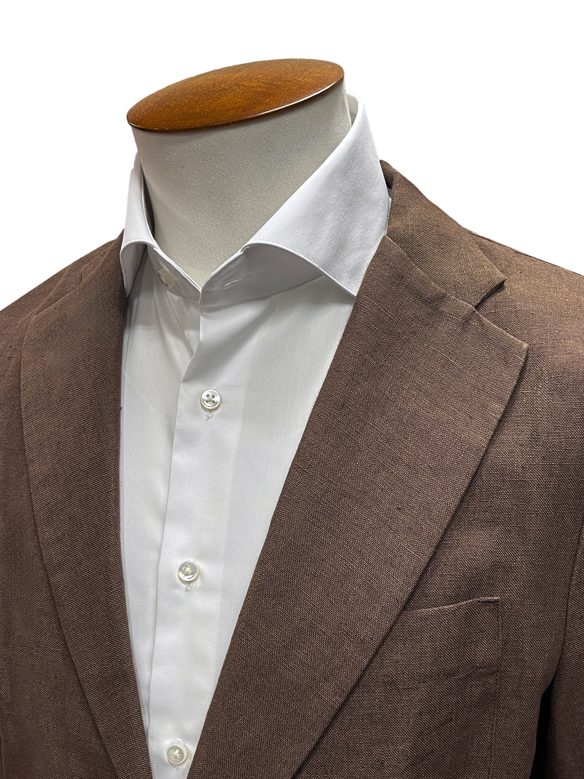 Cocoa Leggero Linen Jacket - LUCKY LAST