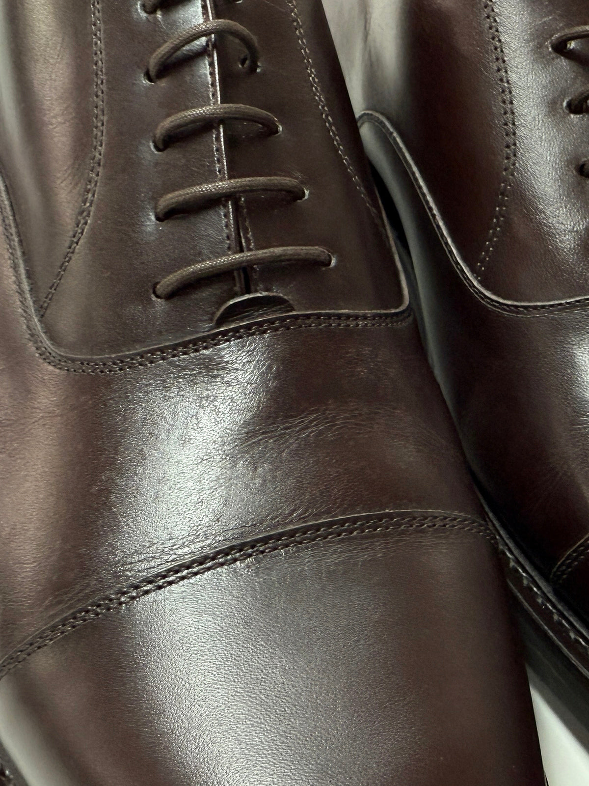 Dark Brown Oxford Dress Shoe – Dainite Sole