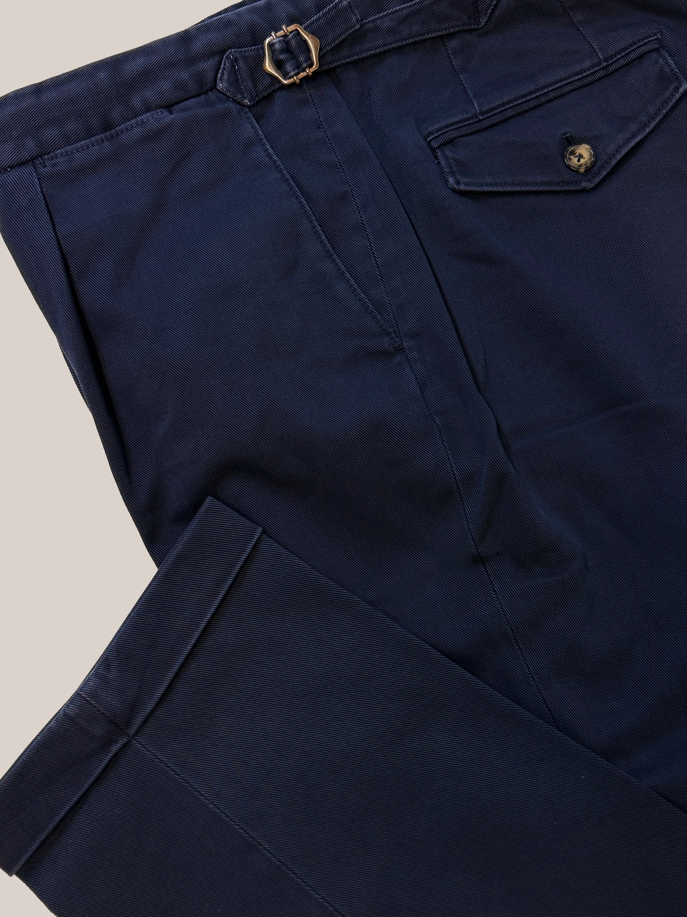 Christian Kimber Buller Carrot-Fit Chino - Navy