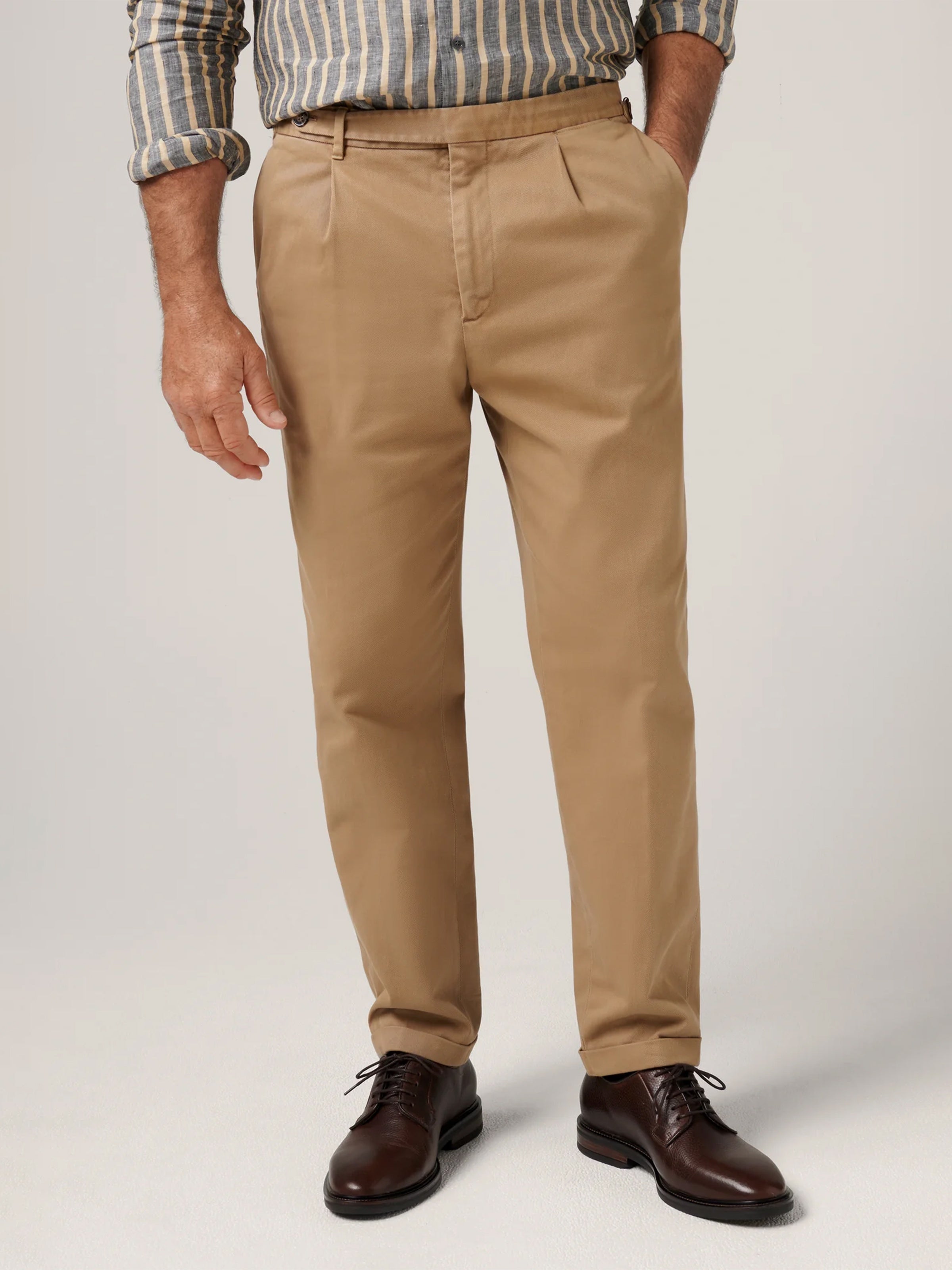 Christian Kimber Buller Carrot-Fit Chino - Sahara