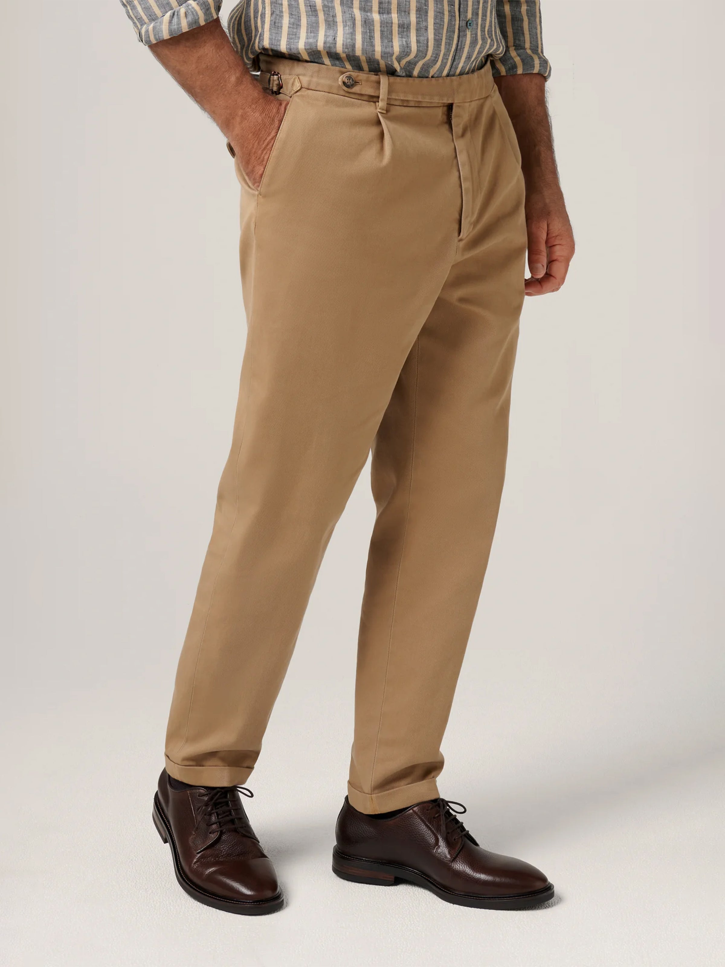 Christian Kimber Buller Carrot-Fit Chino - Sahara