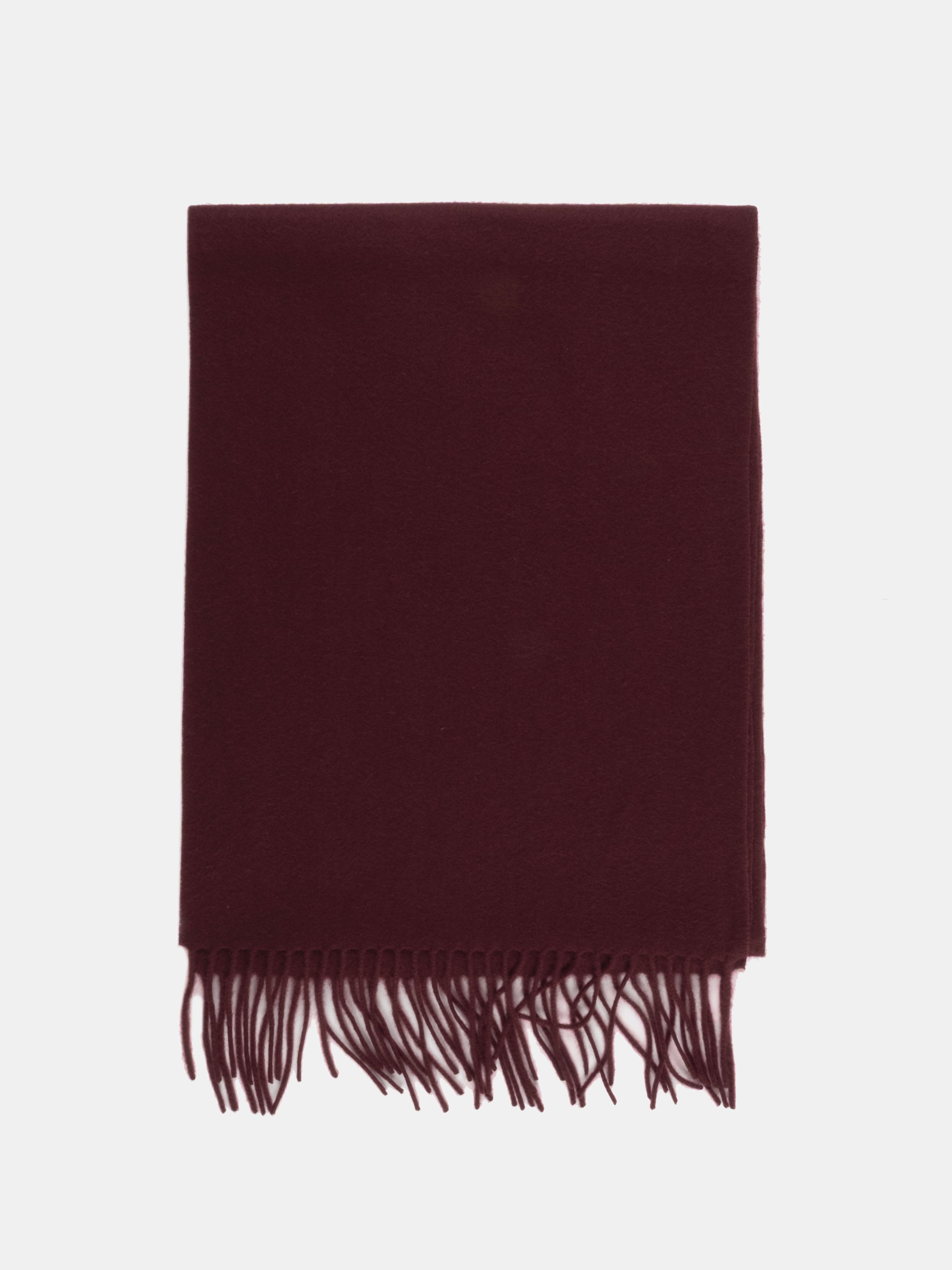Cashmere Scarf - Burgundy