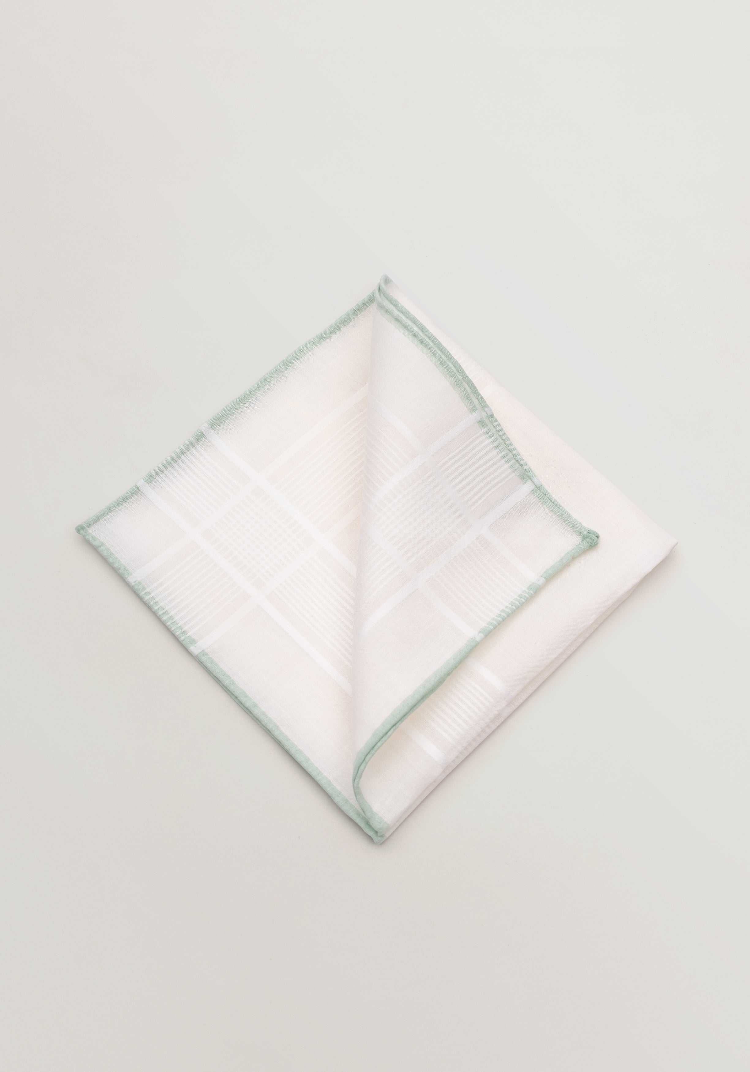 Simonnot Godard Cotton Pochette - Sage Shoestring