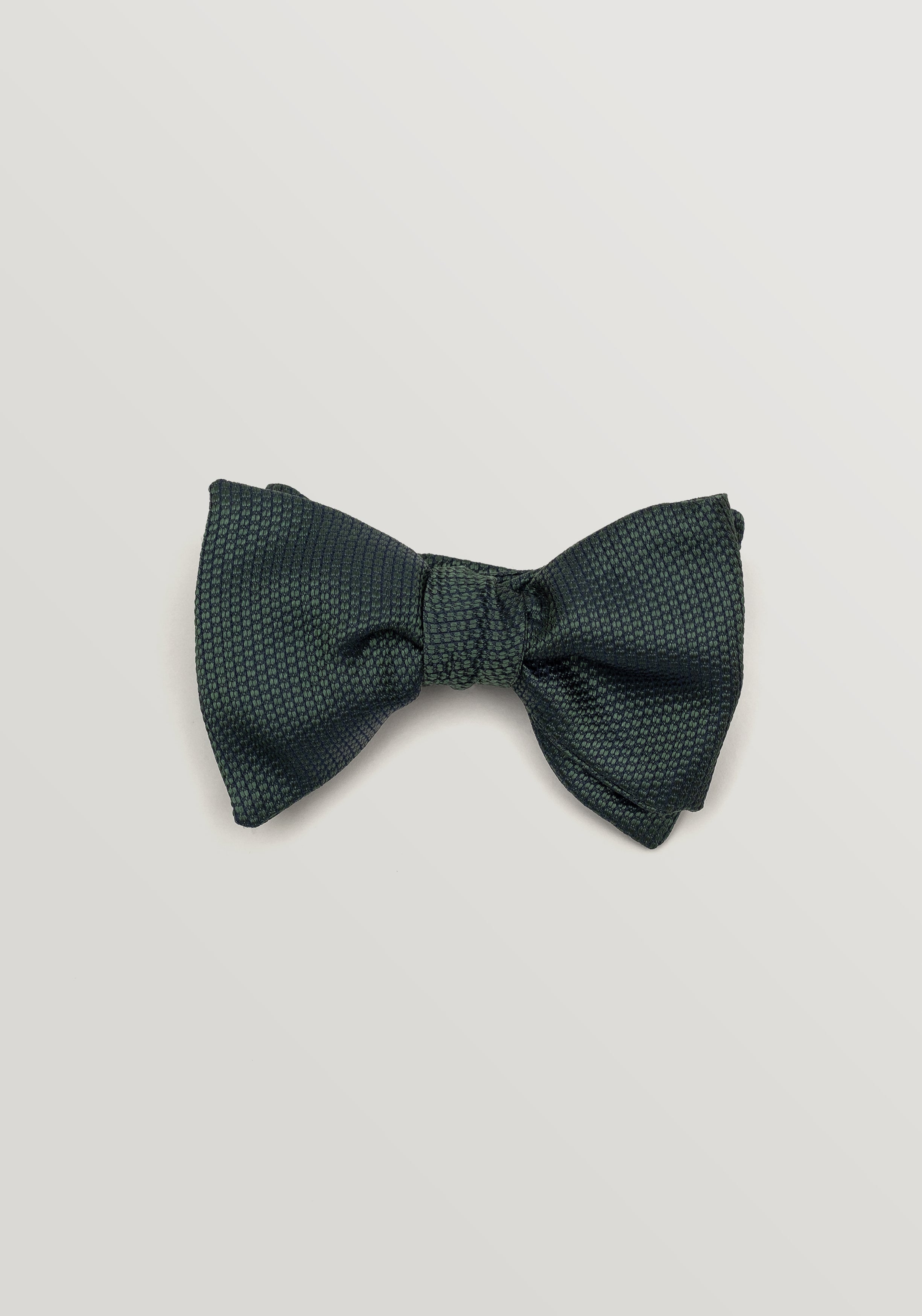 Grenadine Silk Bow Tie - Green