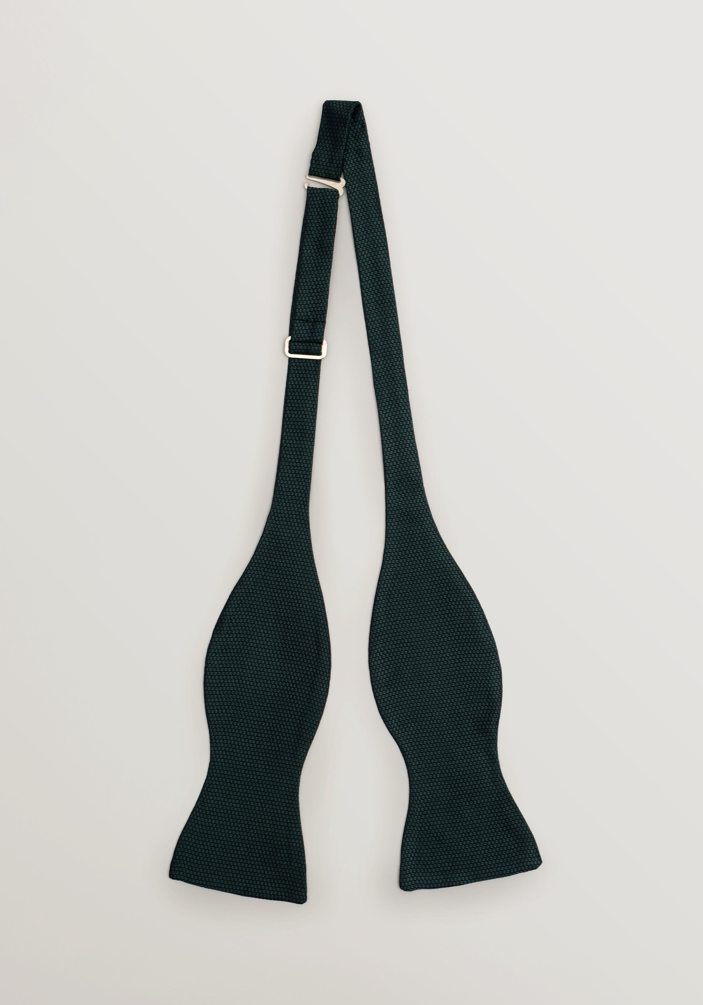 Grenadine Silk Bow Tie - Green