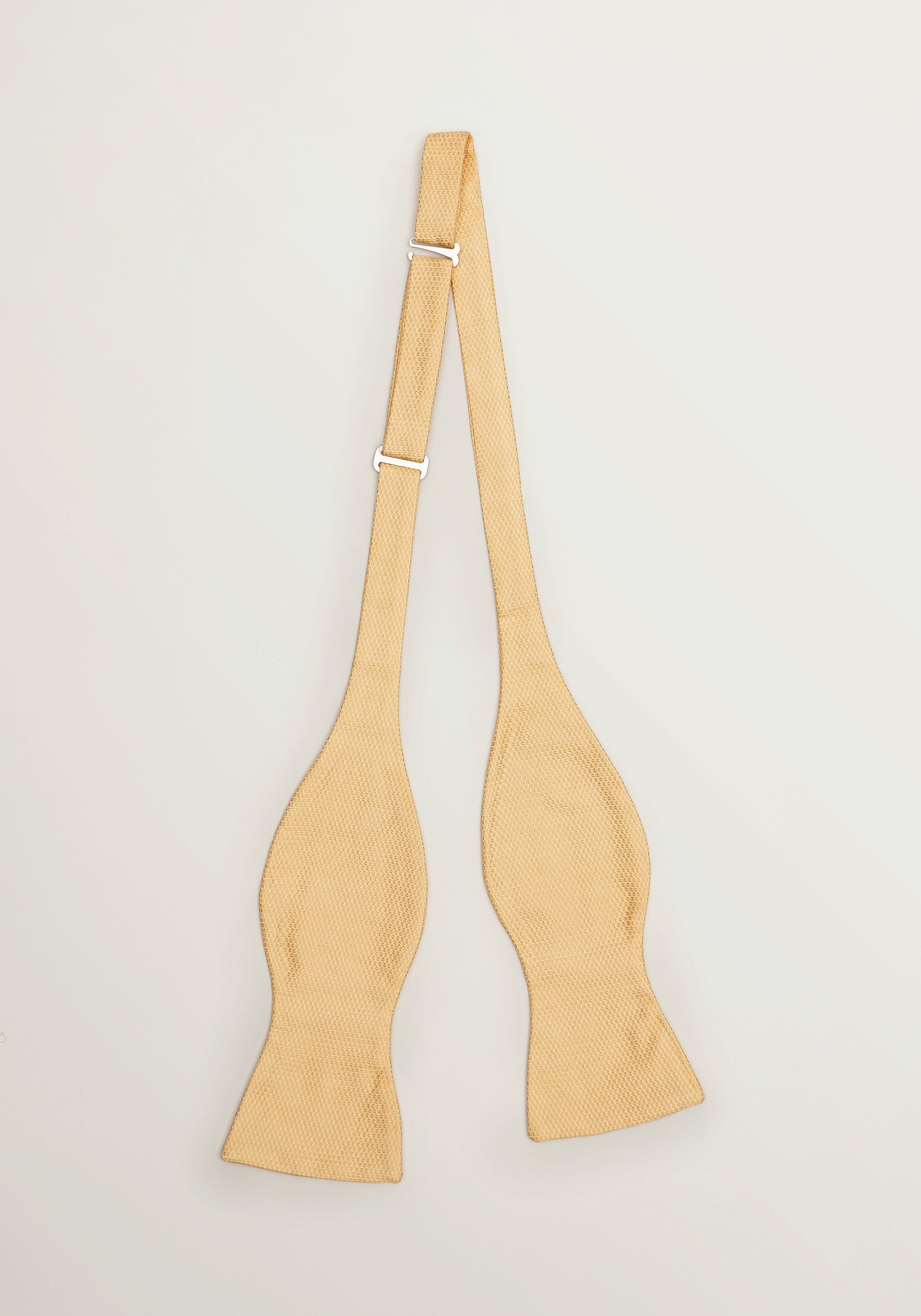 Grenadine Silk Bow Tie - Marigold