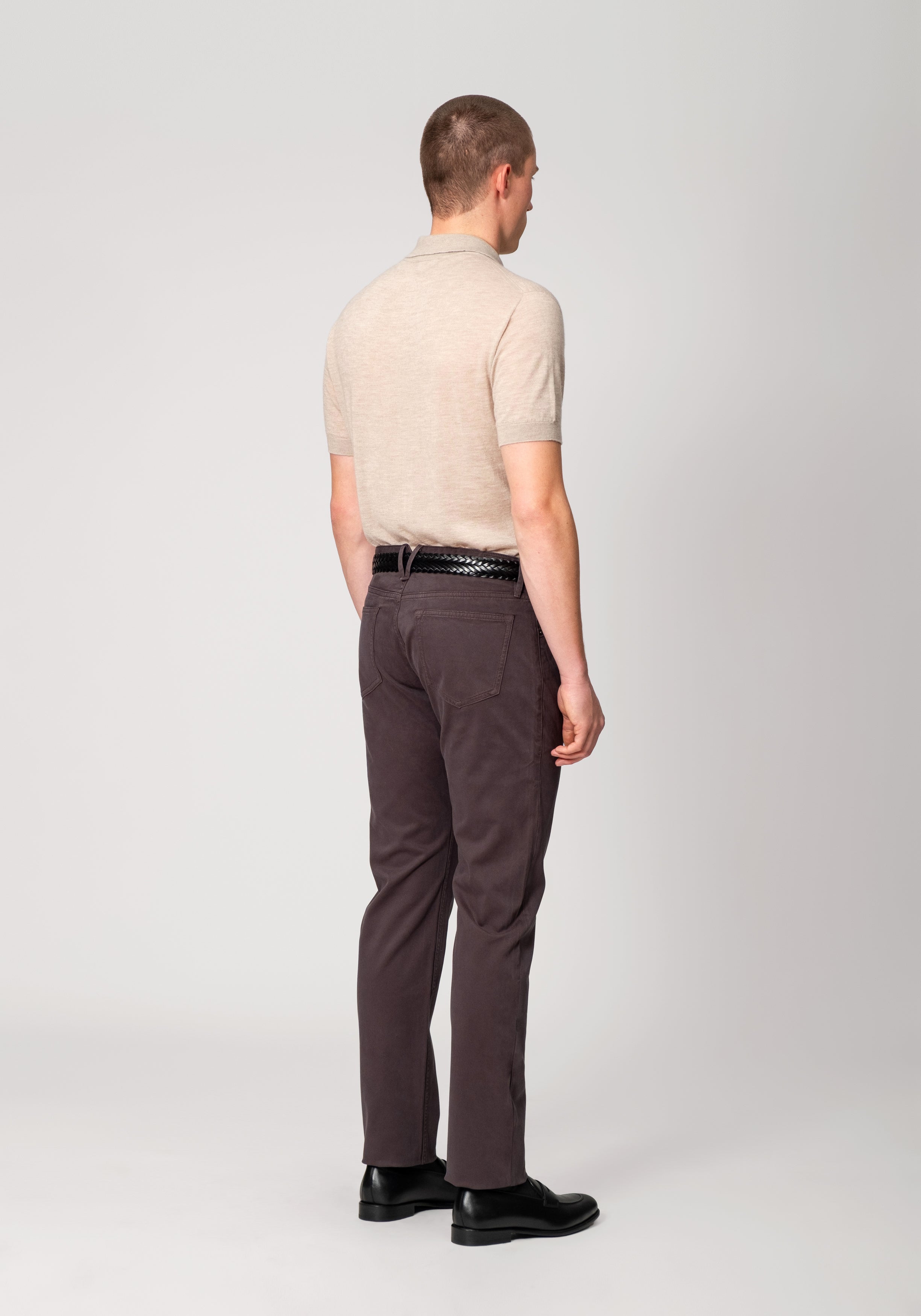 Broken Twill Five Pocket Pant - Graphite