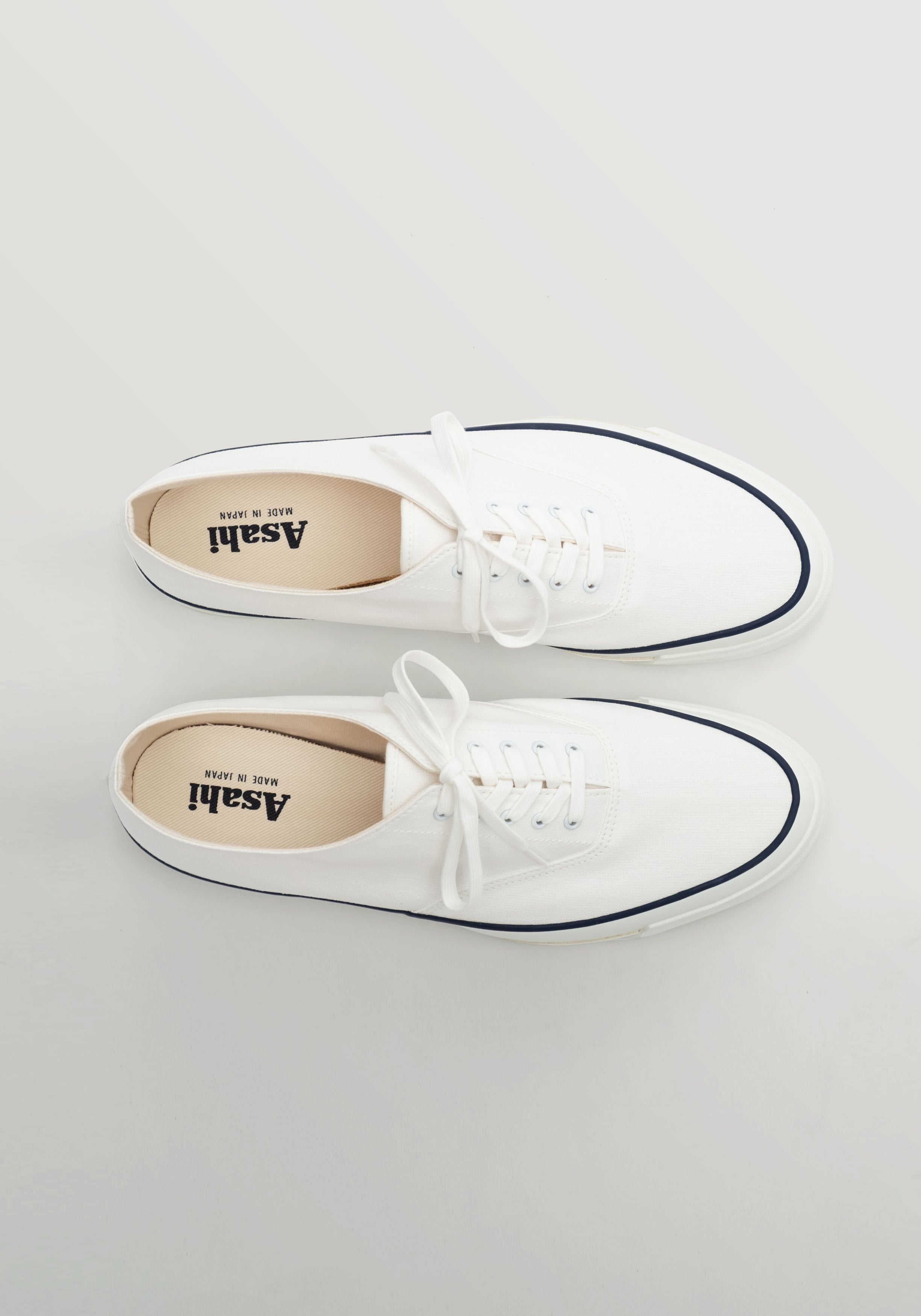 Asahi White Deck Sneaker