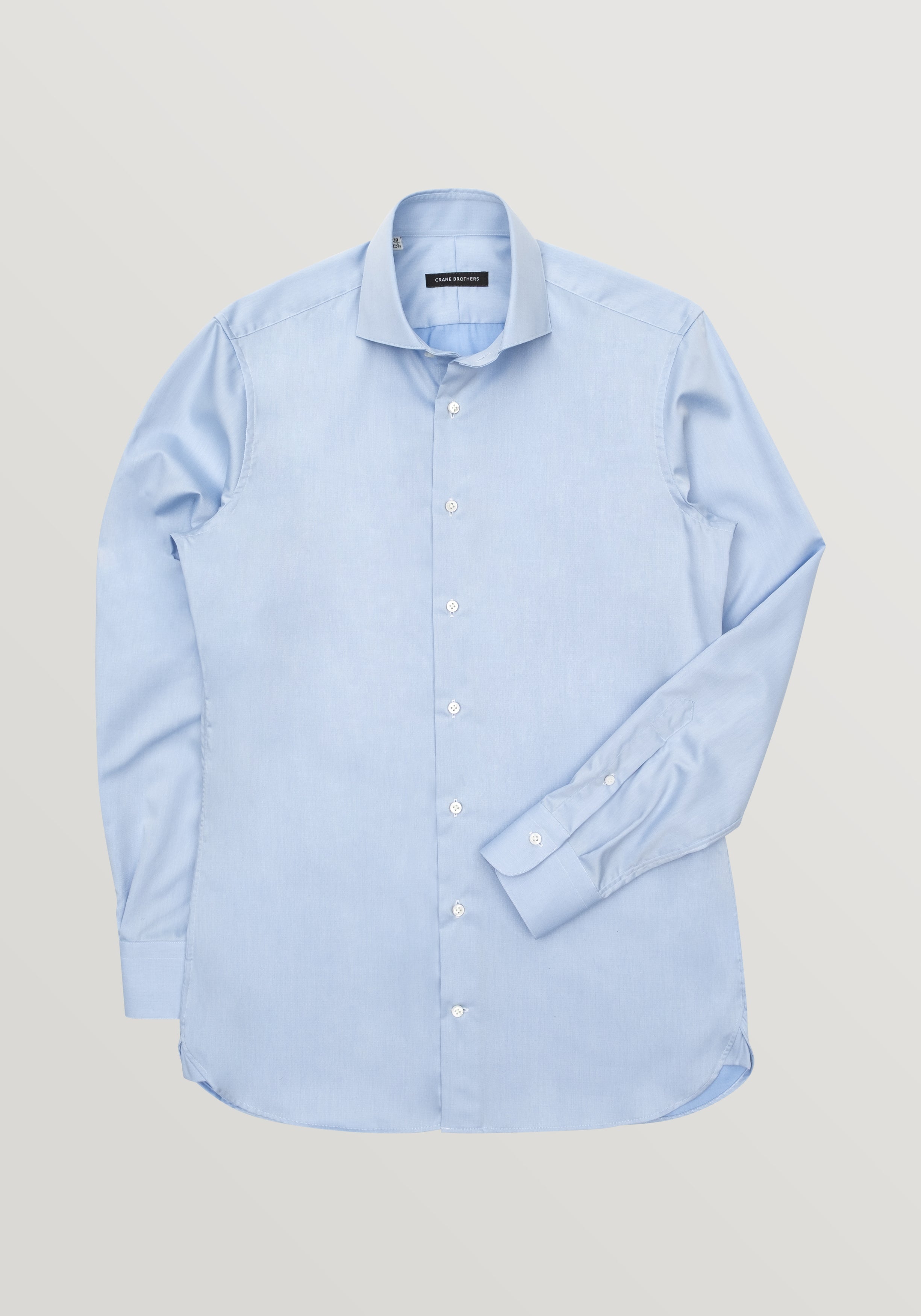 Regent Twill Cutaway Shirt - Cerulean