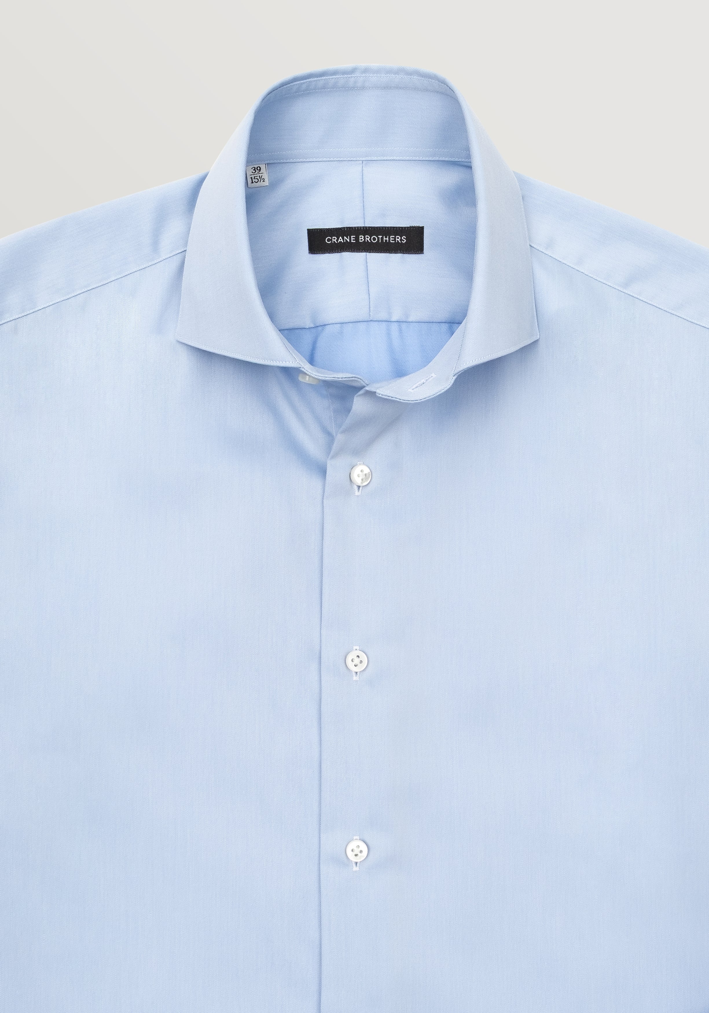 Regent Twill Cutaway Shirt - Cerulean
