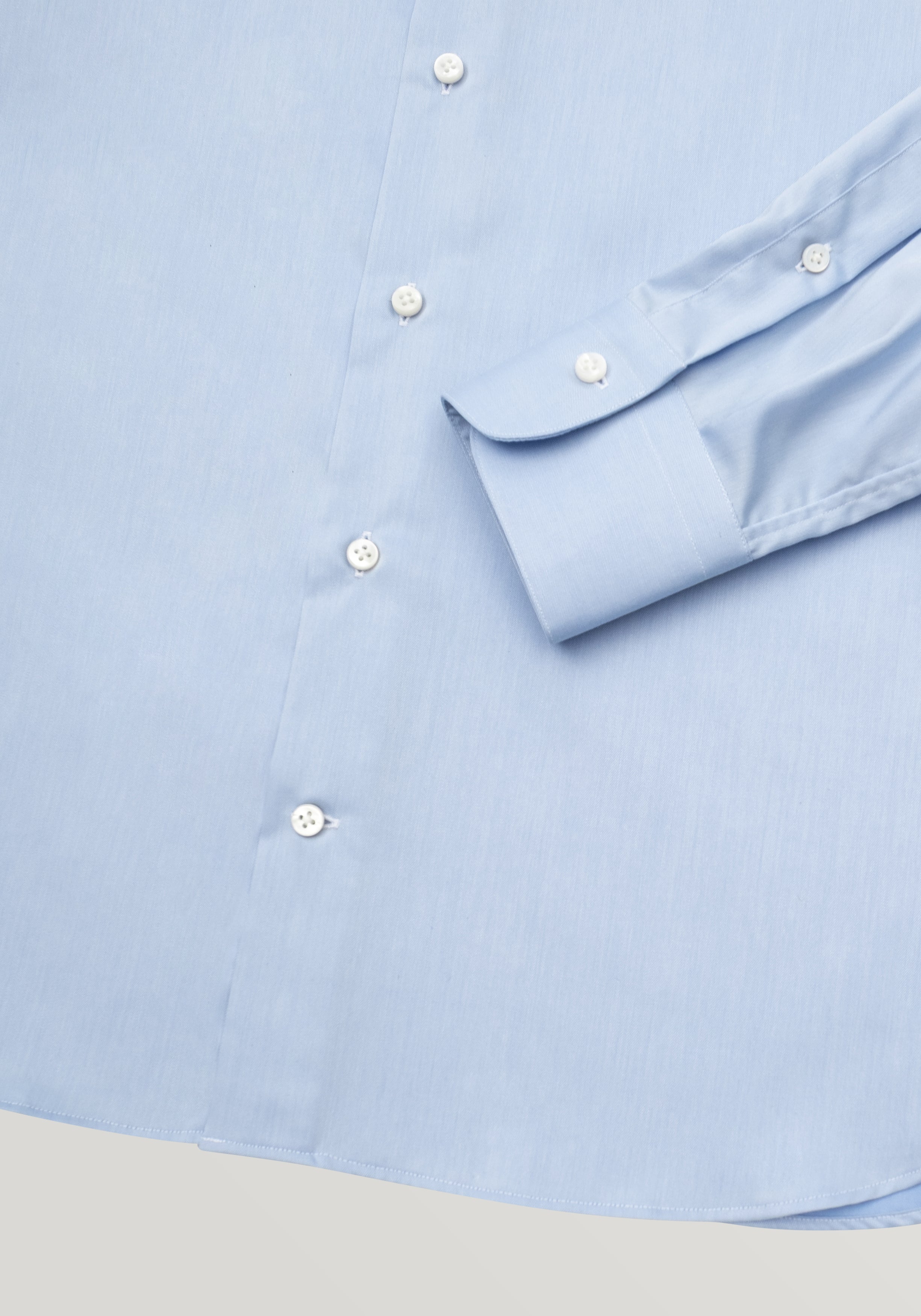 Regent Twill Cutaway Shirt - Cerulean